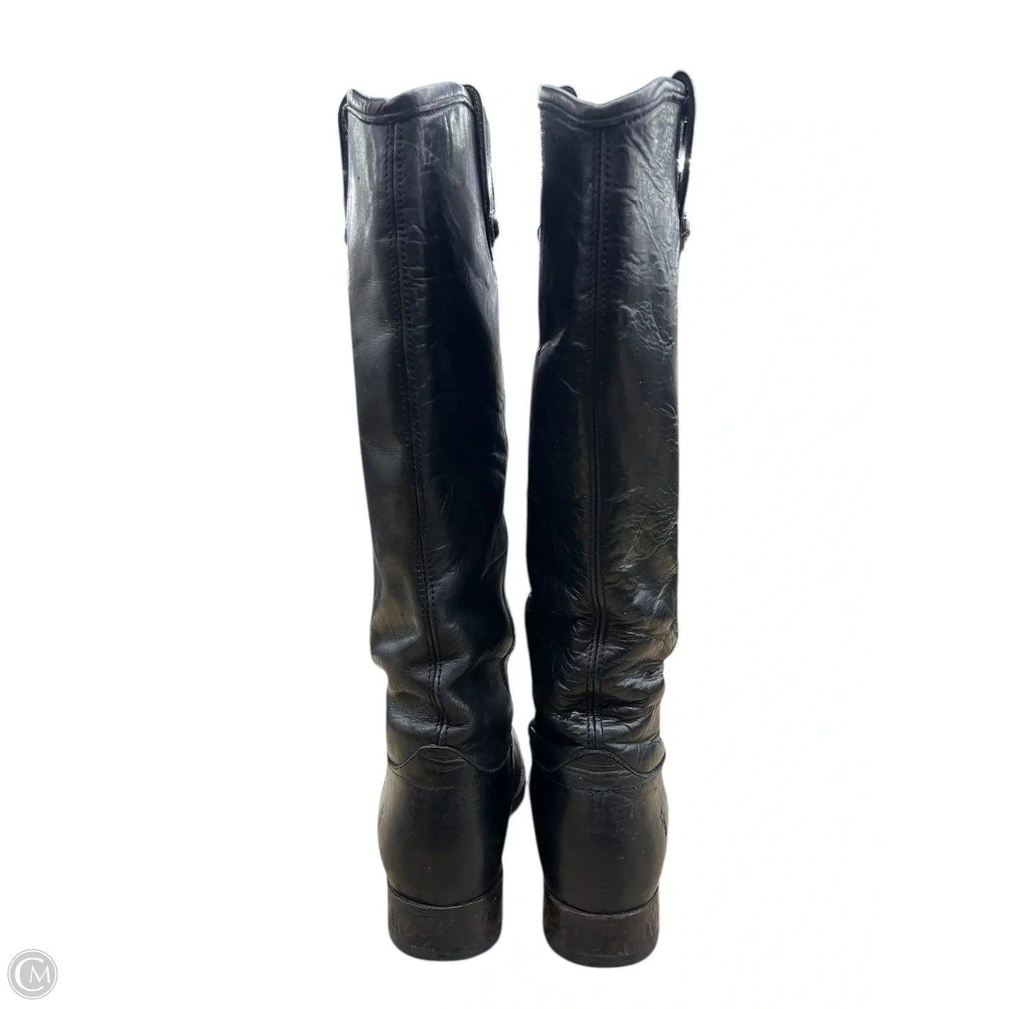 Boots Designer By Frye In Black, Size: 6.5