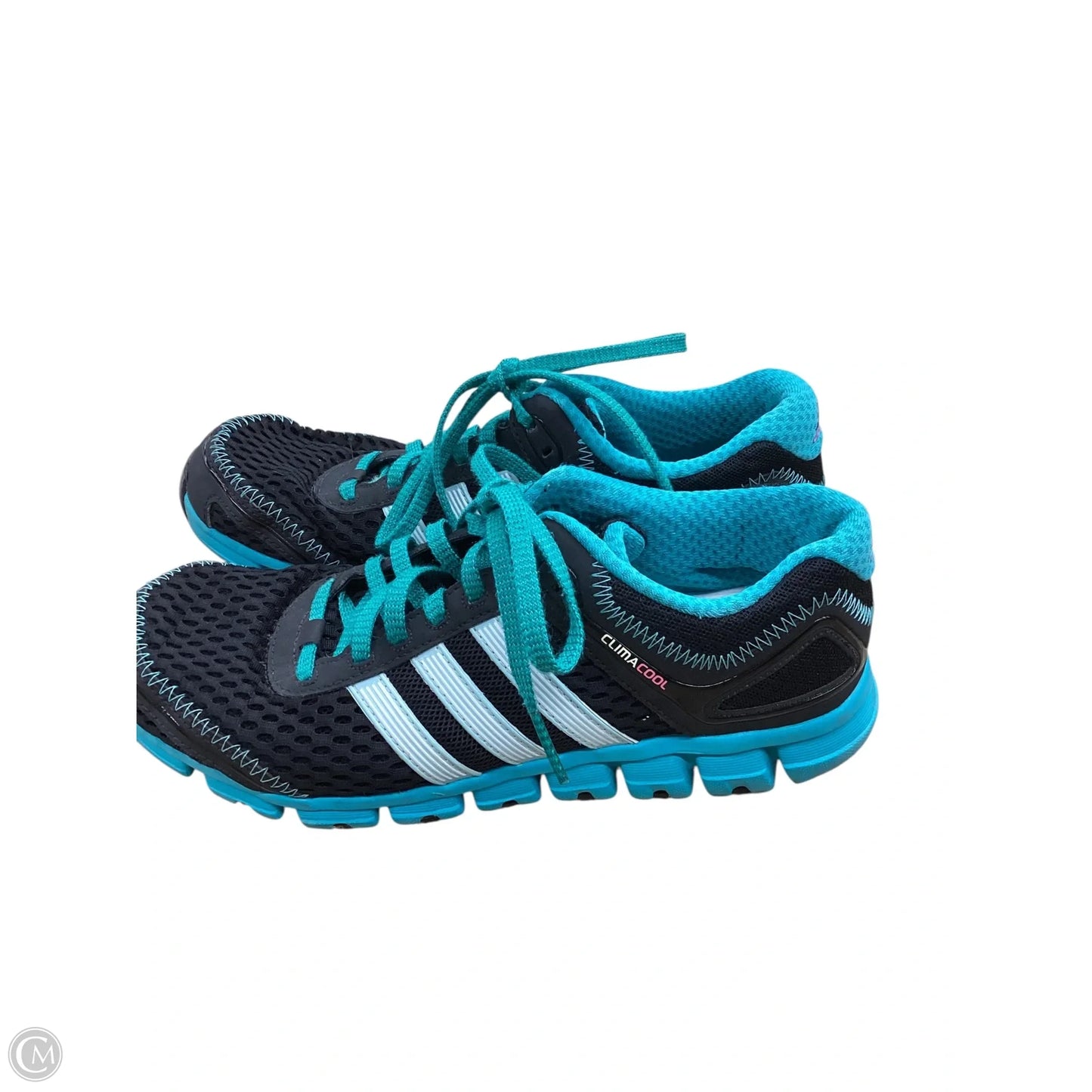 Shoes Athletic By Adidas In Black & Green, Size: 8