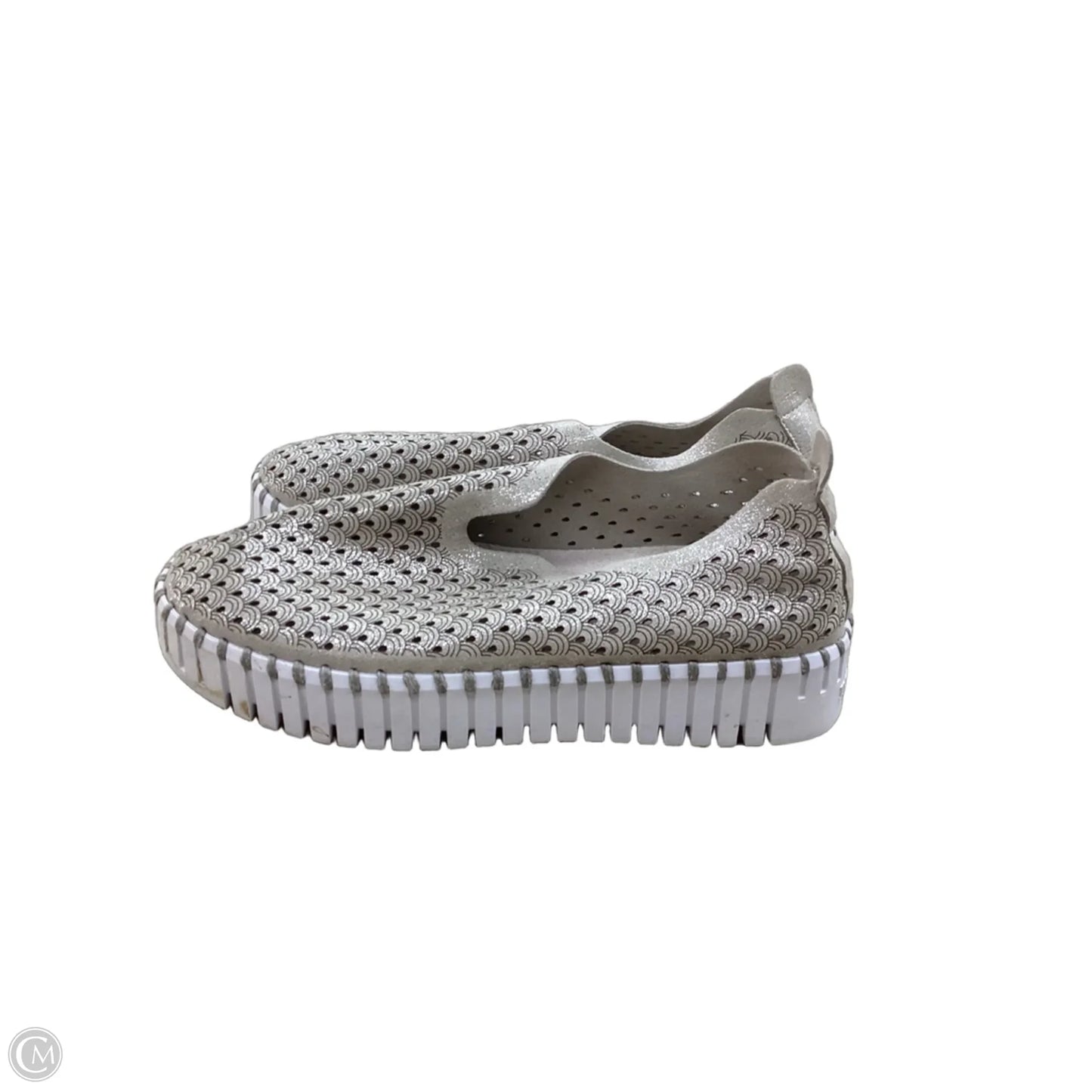 Shoes Heels Platform By Cmb In Taupe, Size: 8.5