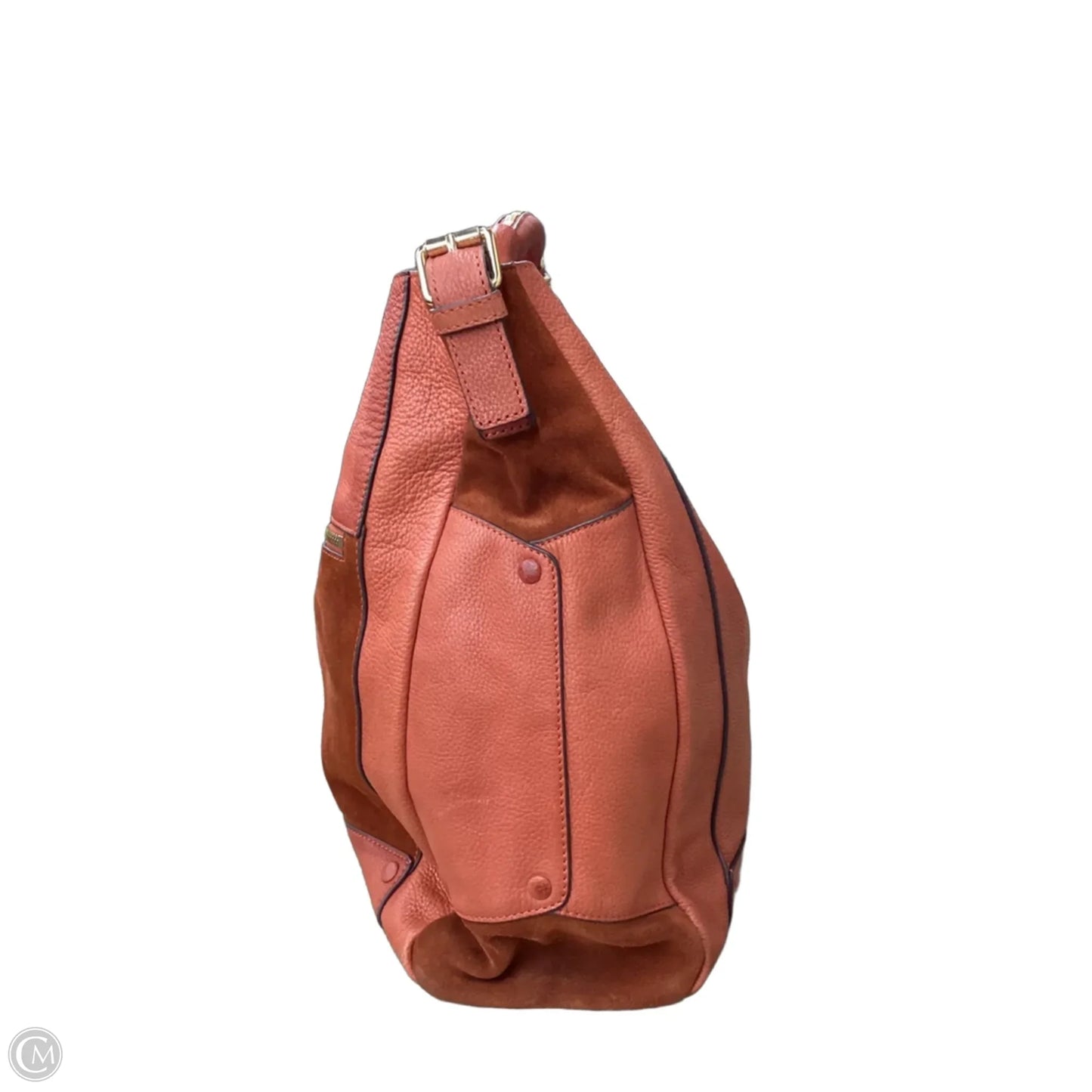 Handbag Leather By Vince Camuto, Size: Large