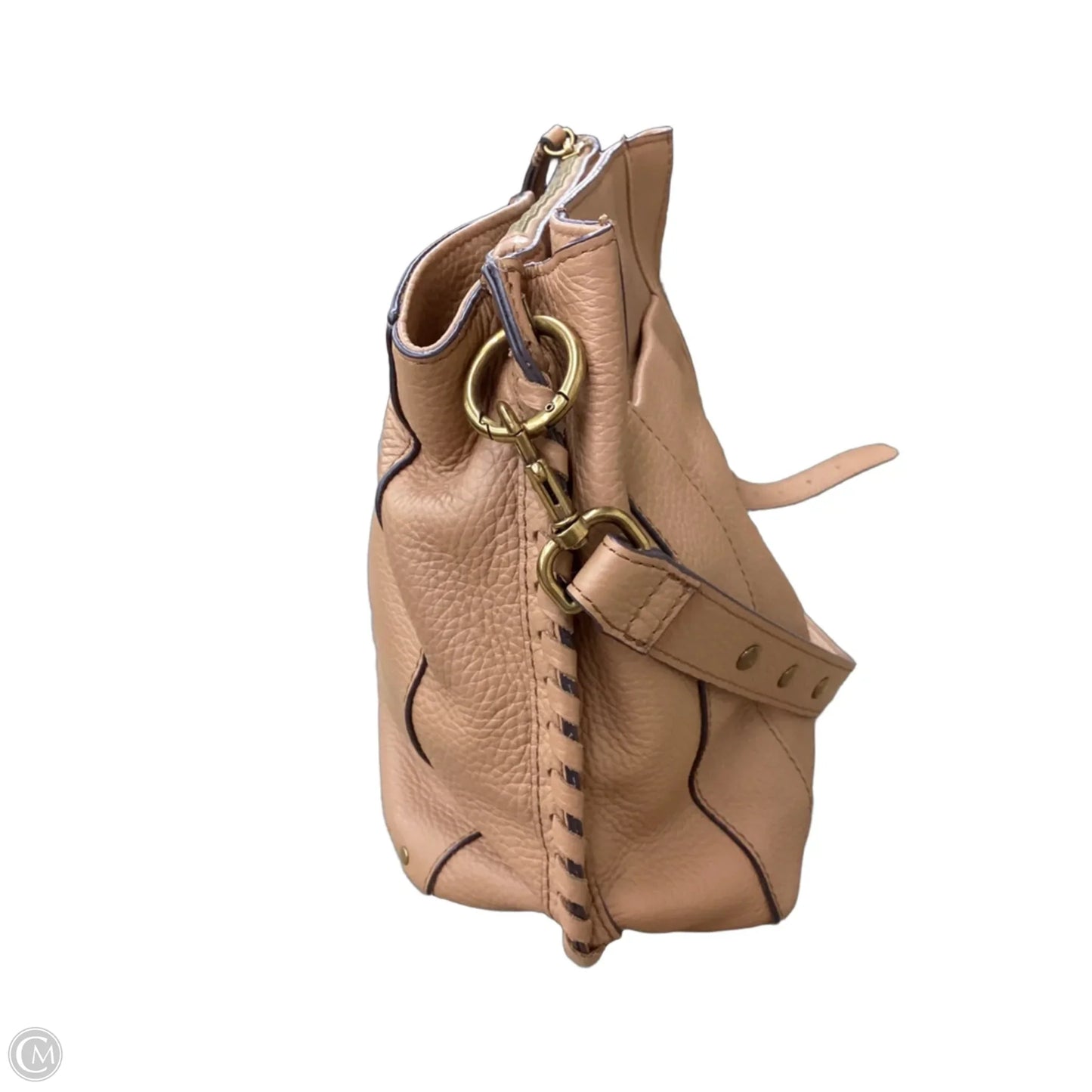 Crossbody Leather By Cmc, Size: Medium
