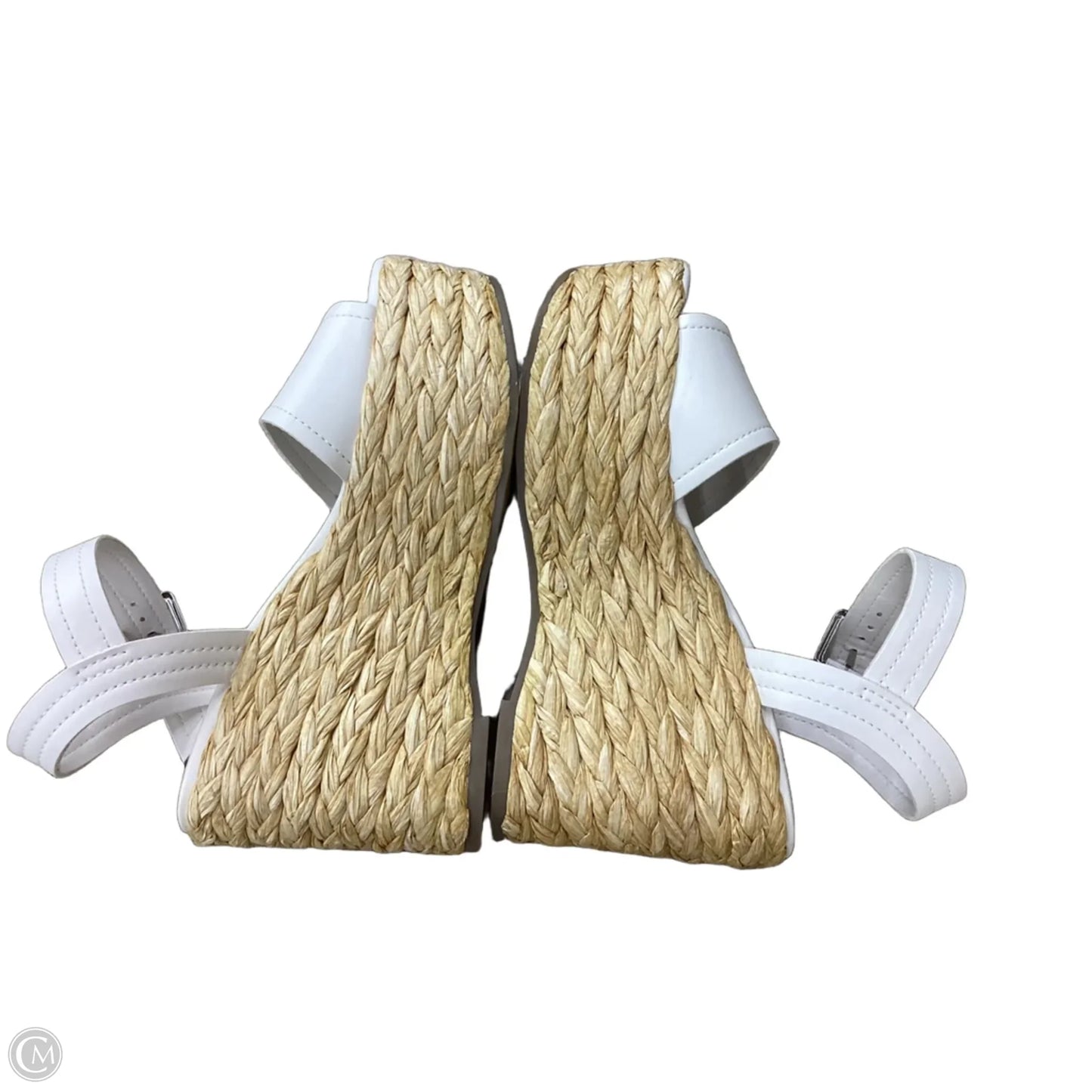 Sandals Heels Platform By Marc Fisher In White, Size: 7