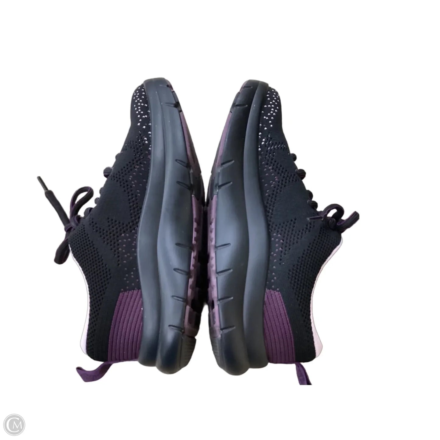 Shoes Athletic By Alegria In Black & Purple, Size: 6
