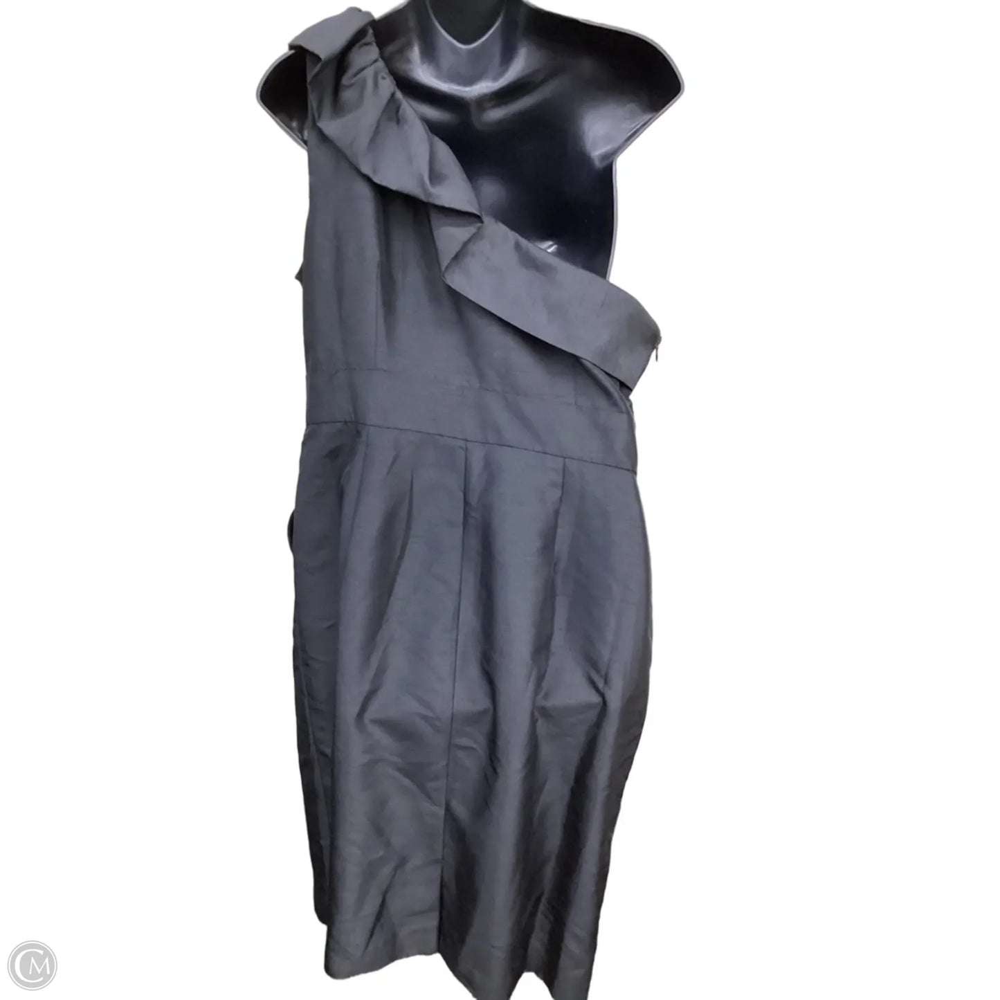 Dress Party Midi By Clothes Mentor In Black, Size: L