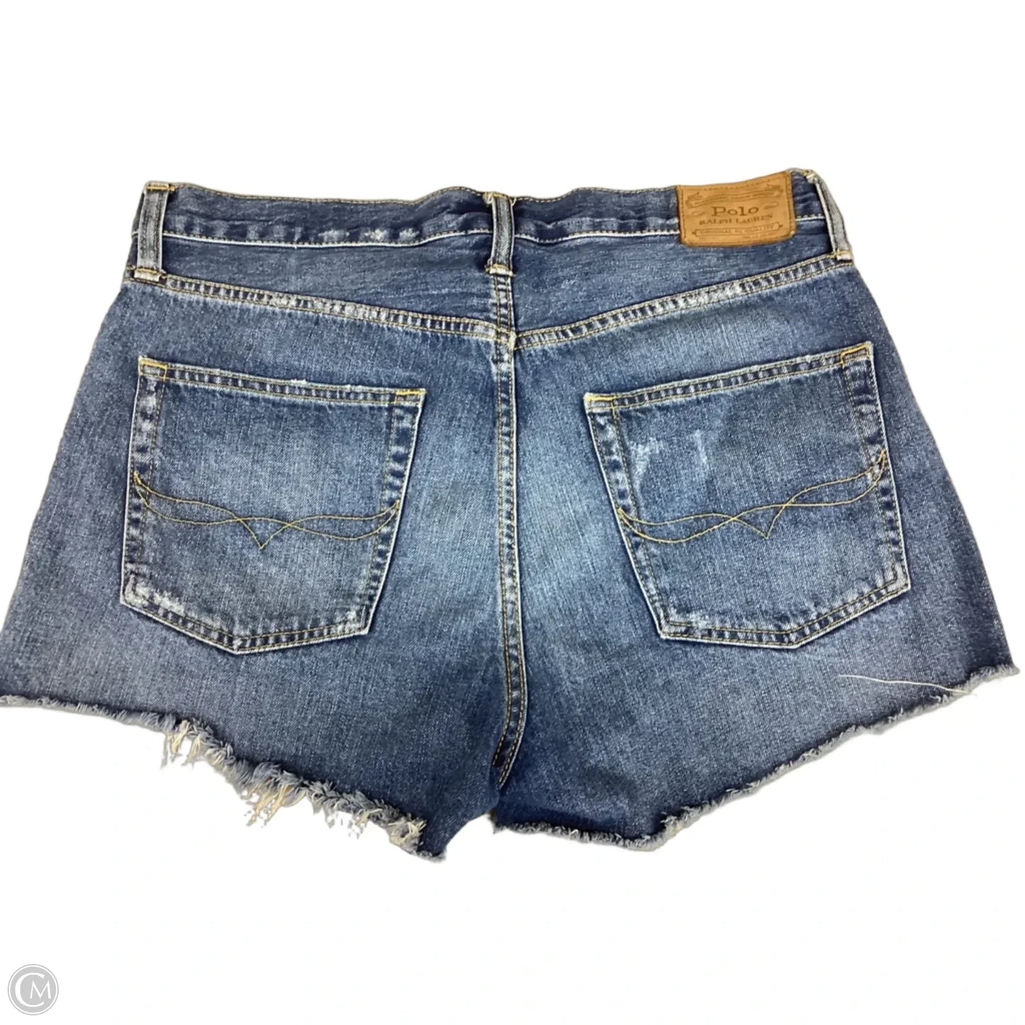 Shorts By Polo Ralph Lauren In Blue Denim, Size: 12