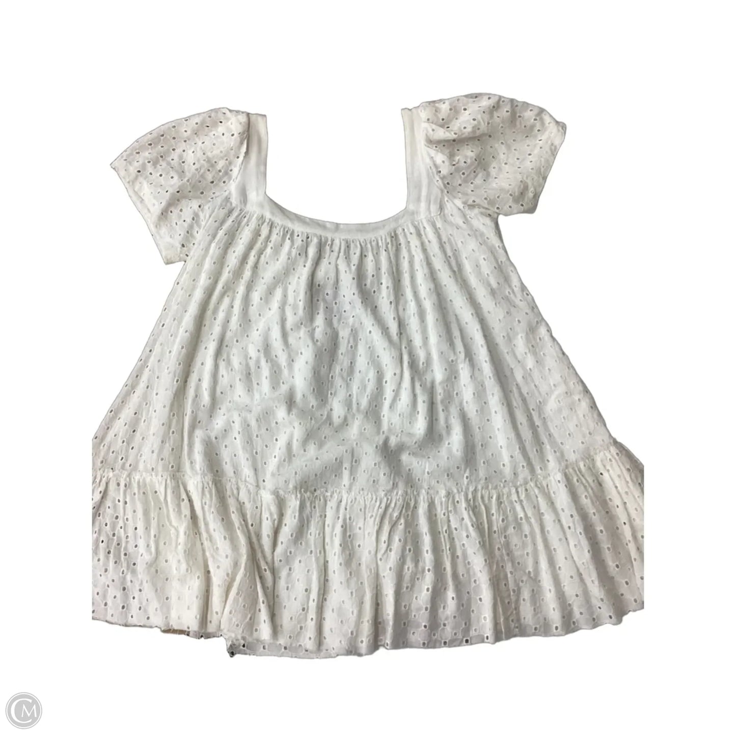 Dress Casual Short By Free People In Ivory, Size: L