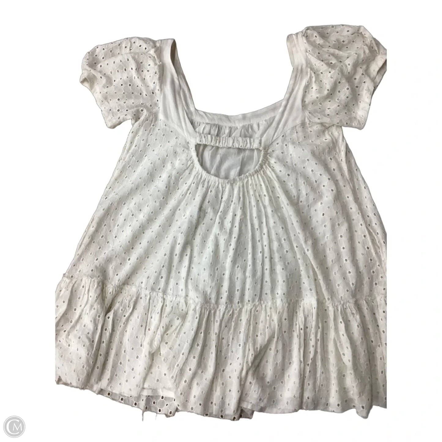 Dress Casual Short By Free People In Ivory, Size: L