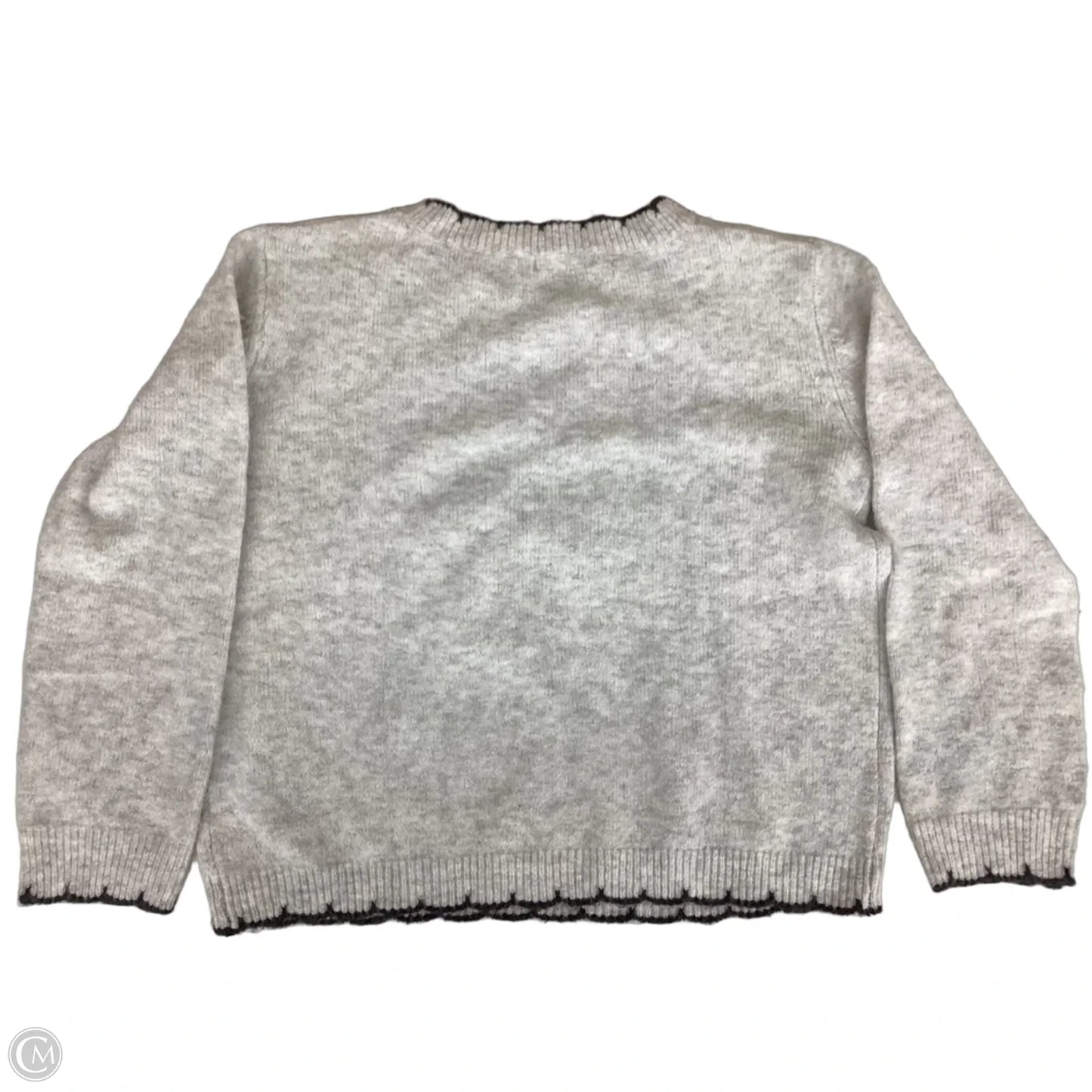 Sweater By Mustard Seed In Grey, Size: M