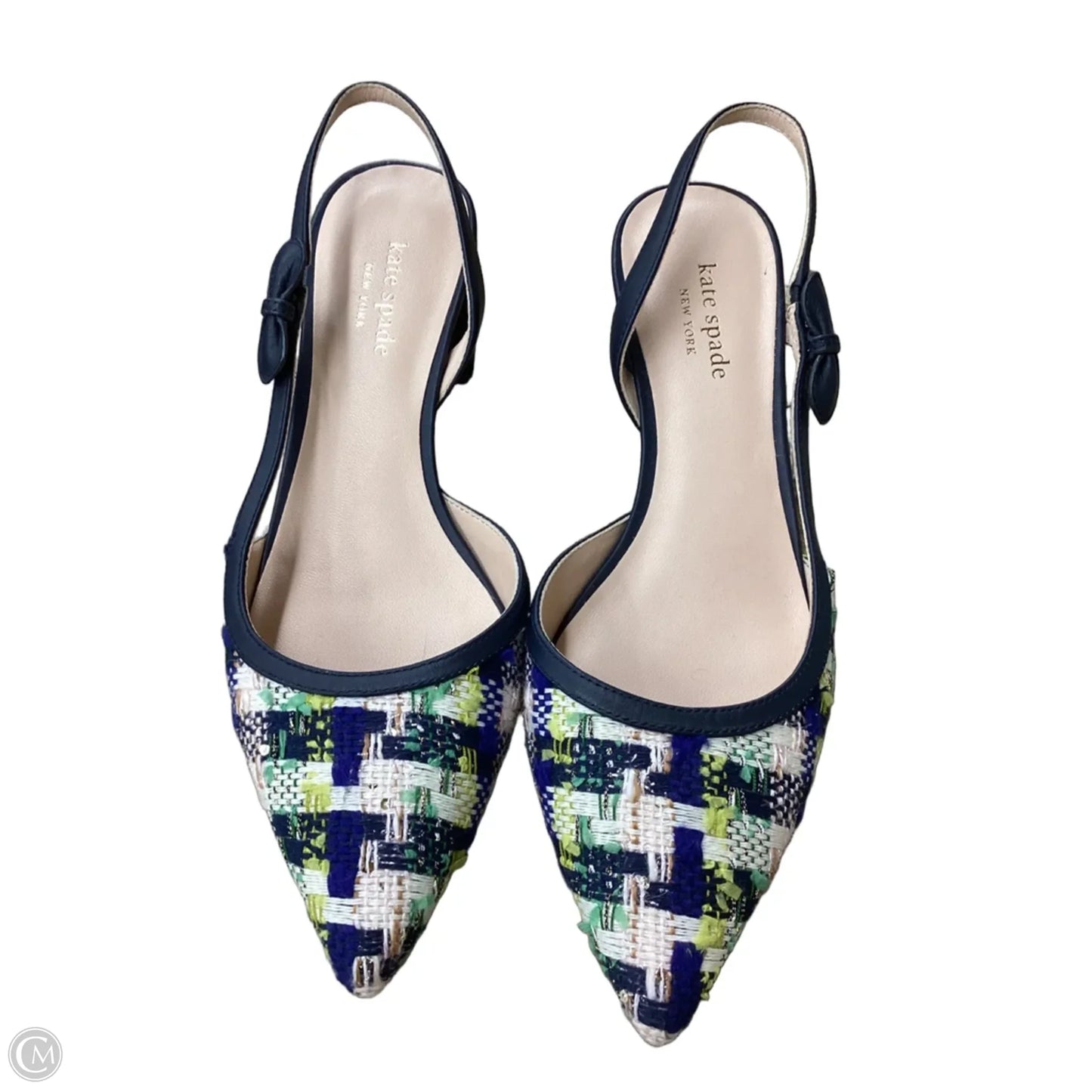 Shoes Designer By Kate Spade In Plaid Pattern, Size: 8