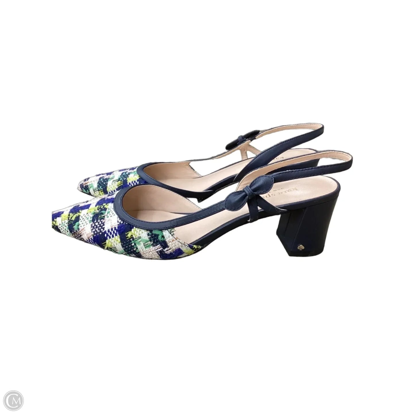 Shoes Designer By Kate Spade In Plaid Pattern, Size: 8