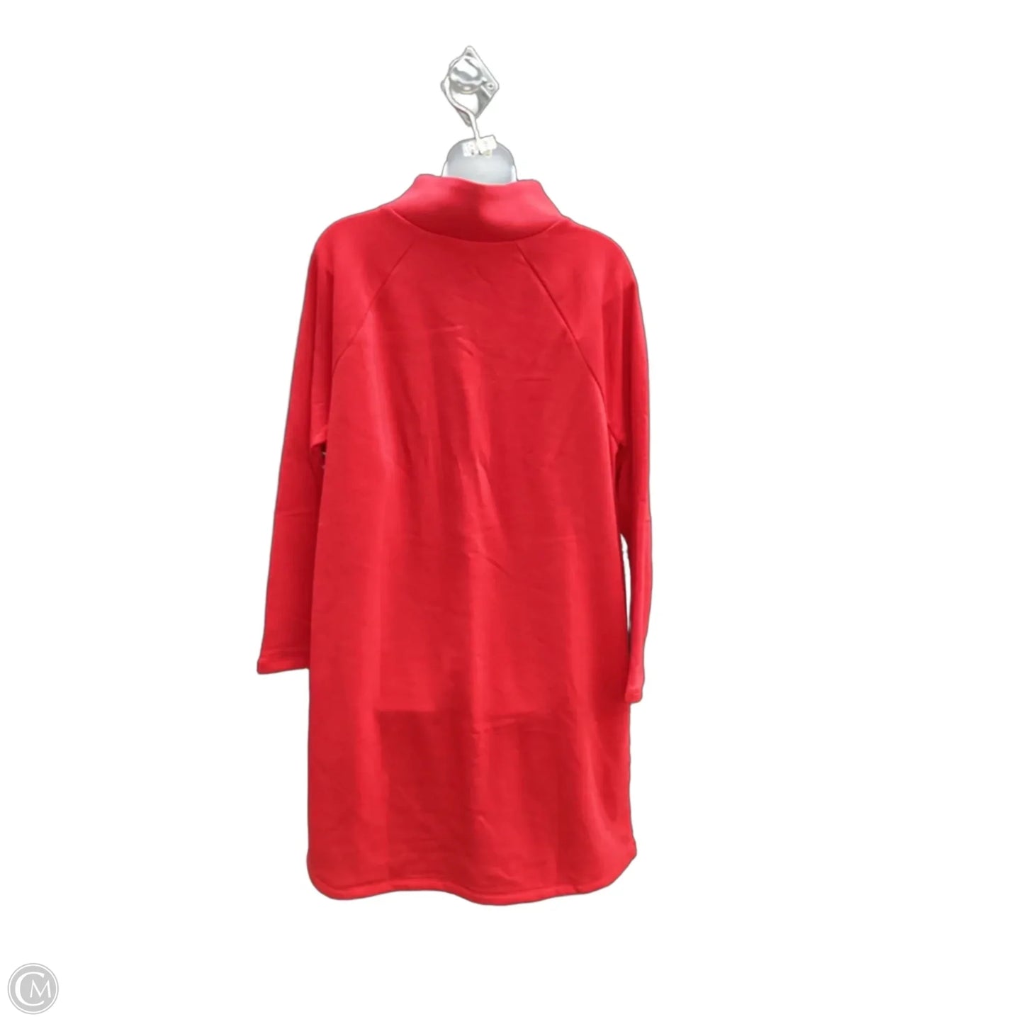 Dress Casual Midi By Talbots In Red, Size: Xl