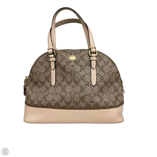 Handbag Designer By Coach, Size: Small