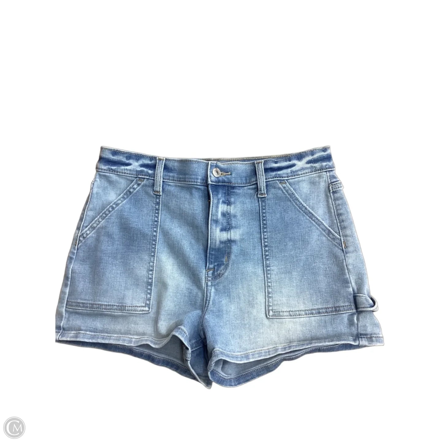 Shorts By Eunina In Blue Denim, Size: M