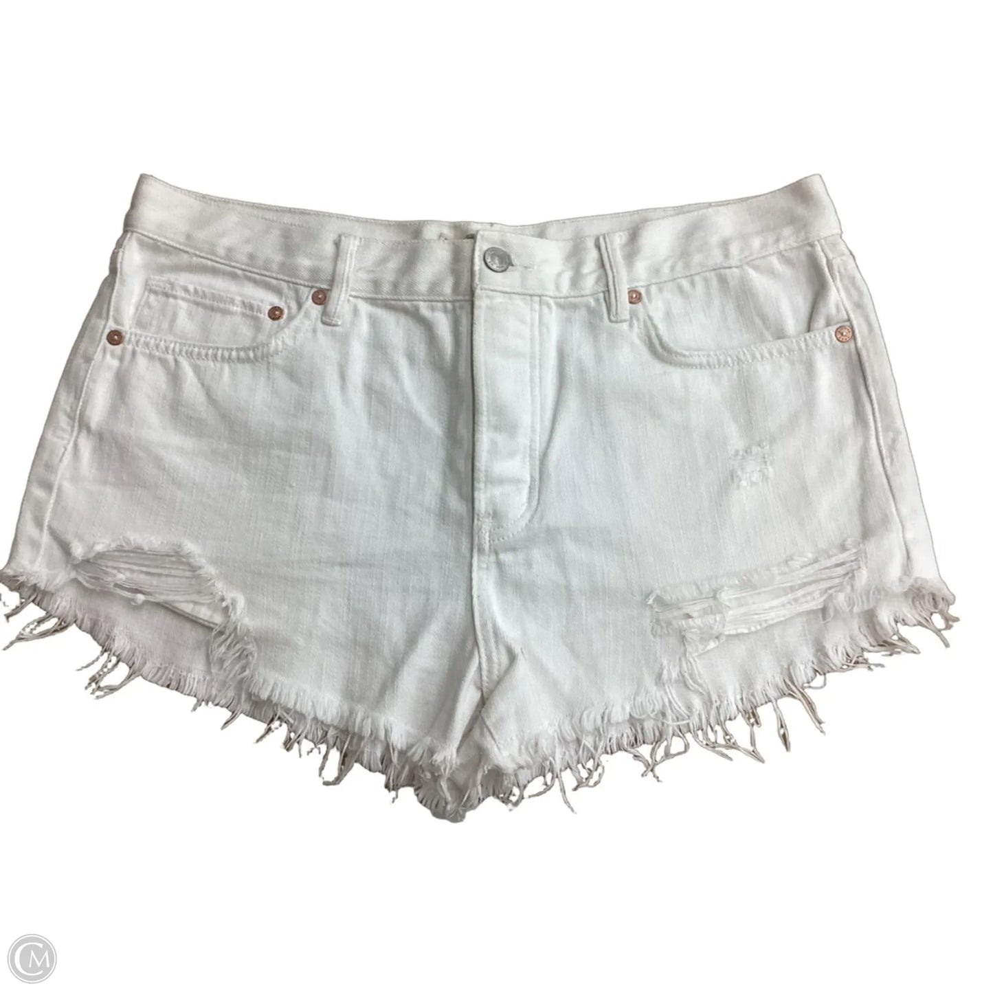 Shorts By We The Free In White Denim, Size: 10