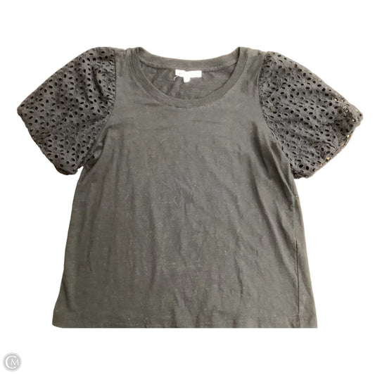 Top Short Sleeve By Jane And Delancey In Black, Size: S