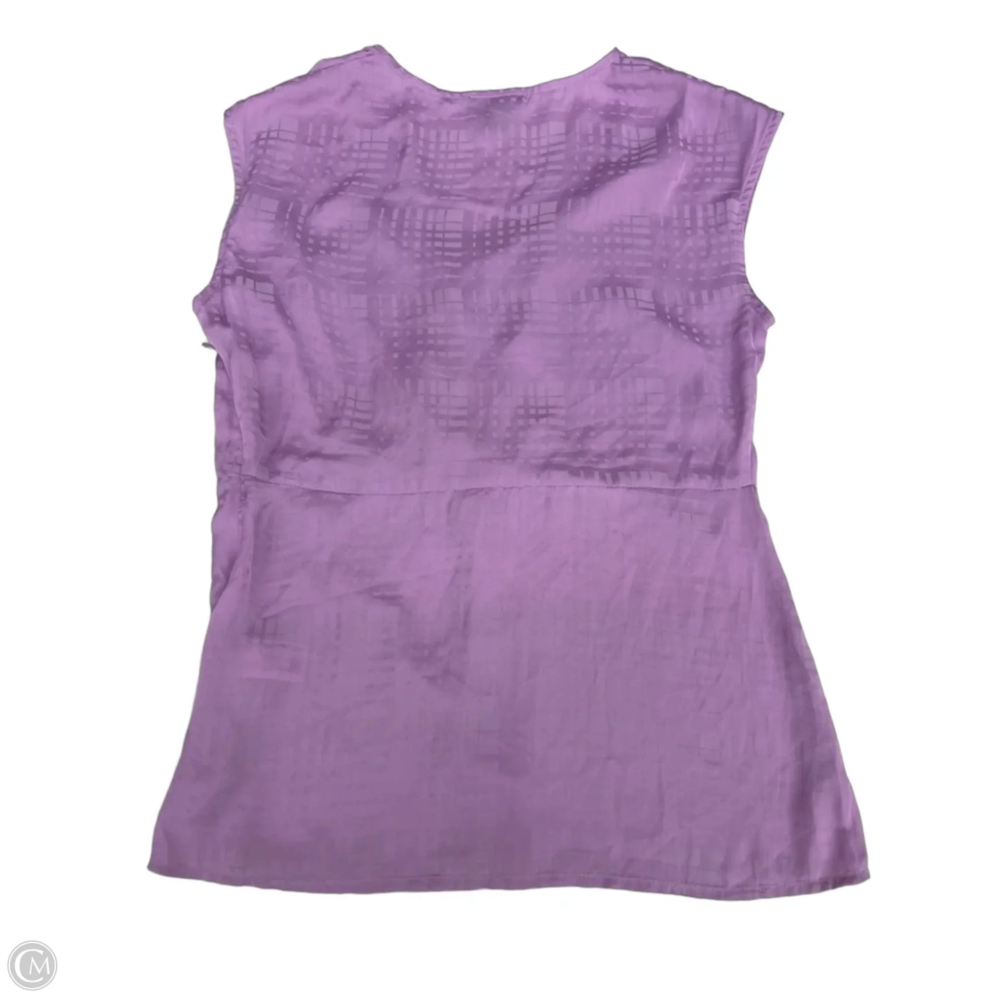 Blouse Sleeveless By Halogen In Purple, Size: S