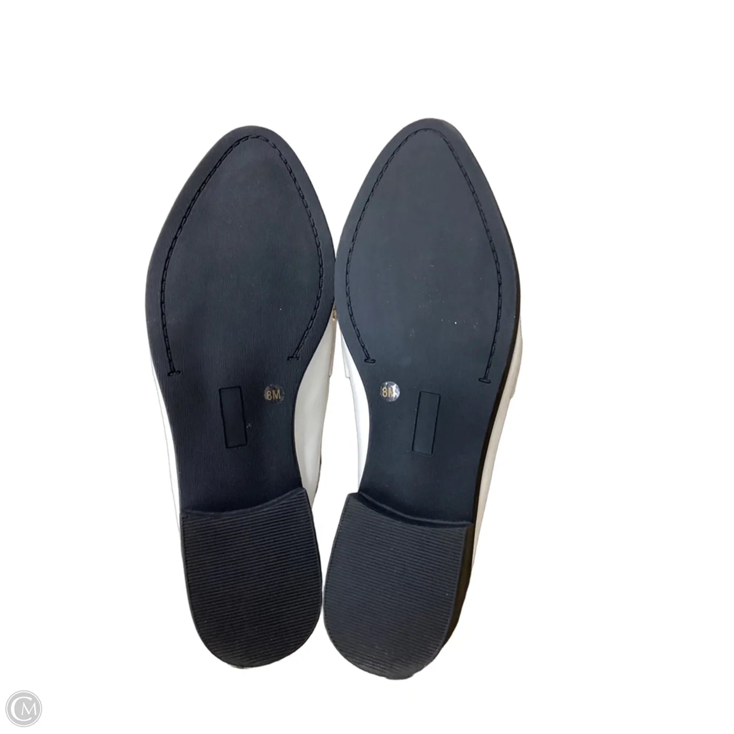 Shoes Flats By Clothes Mentor In White, Size: 8