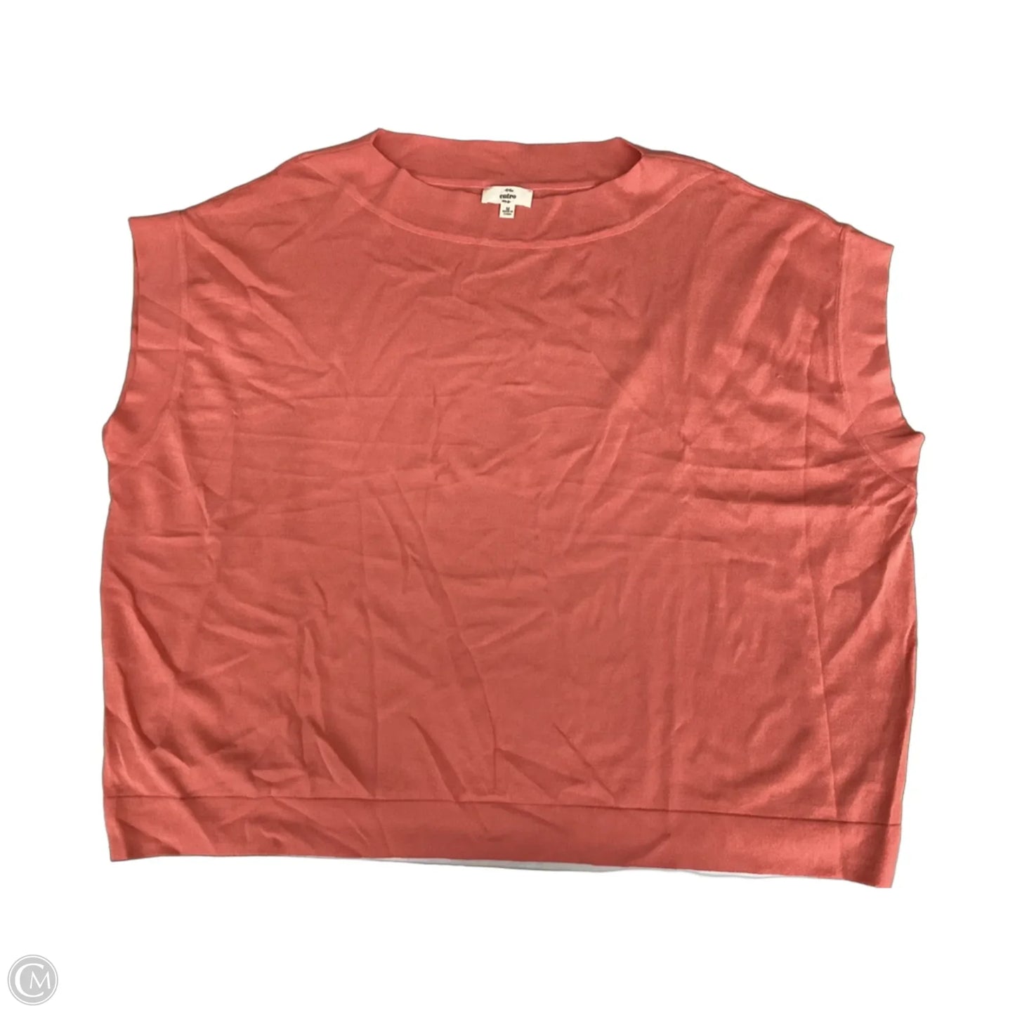 Top Short Sleeve By Entro In Orange, Size: M