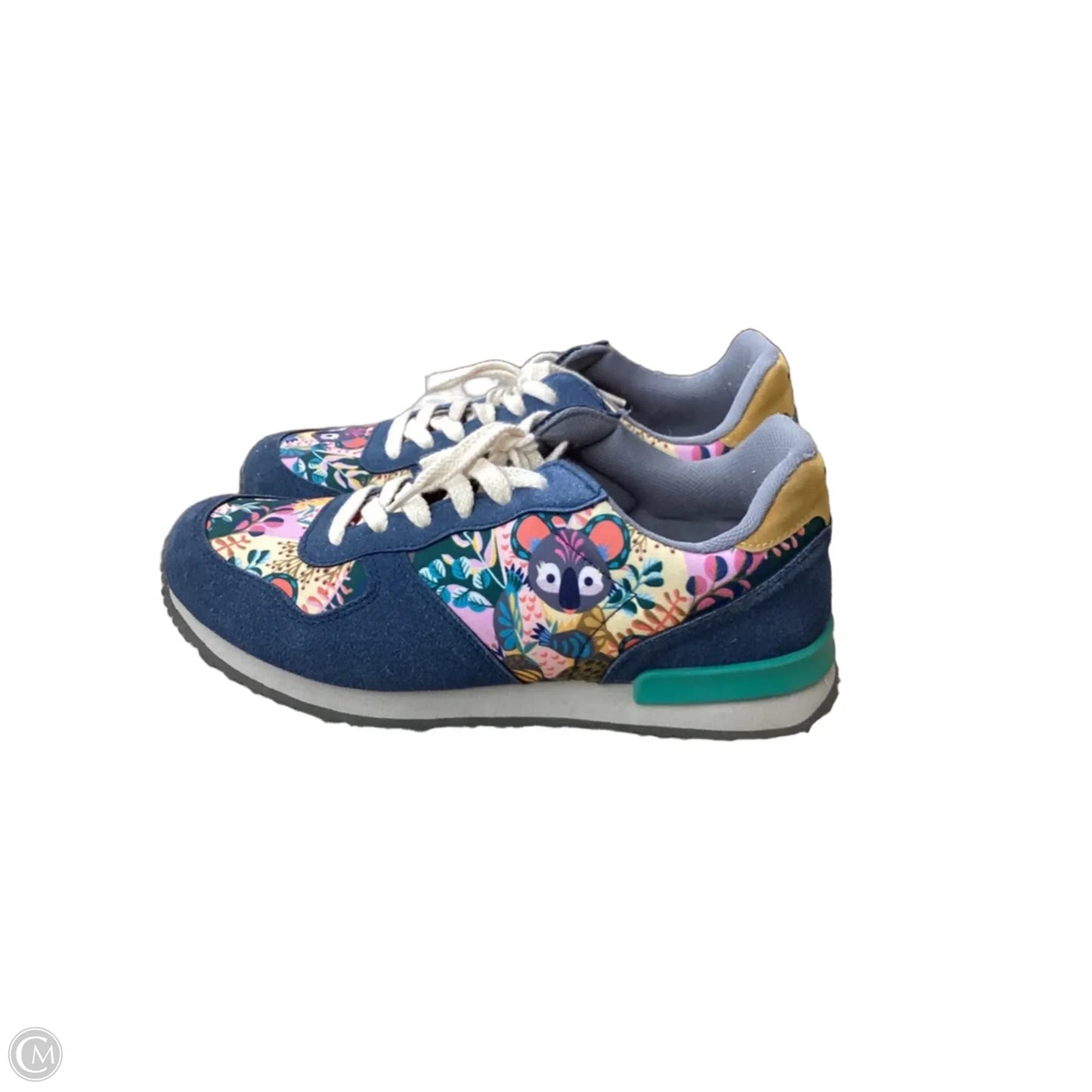 Shoes Athletic By Cmc In Floral Print, Size: 9