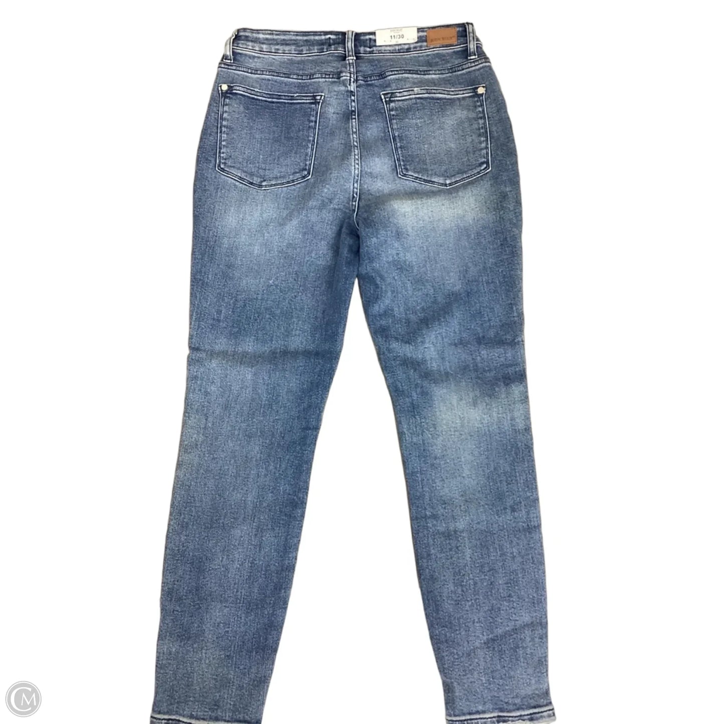 Jeans Boyfriend By Judy Blue In Blue Denim, Size: 12