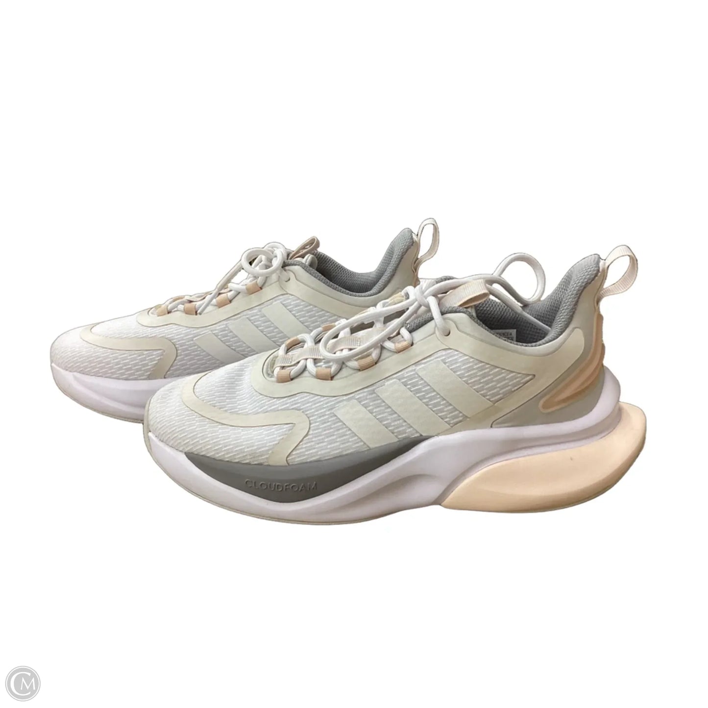 Shoes Athletic By Adidas In White, Size: 8.5
