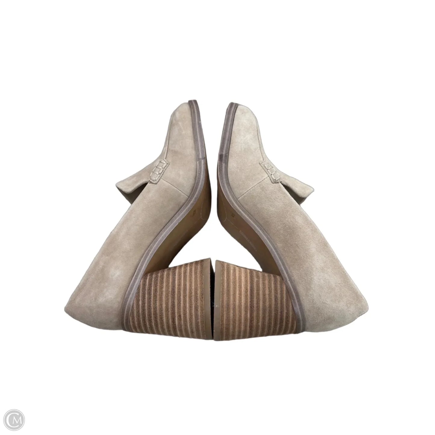 Shoes Heels Block By Vince Camuto In Beige, Size: 6.5