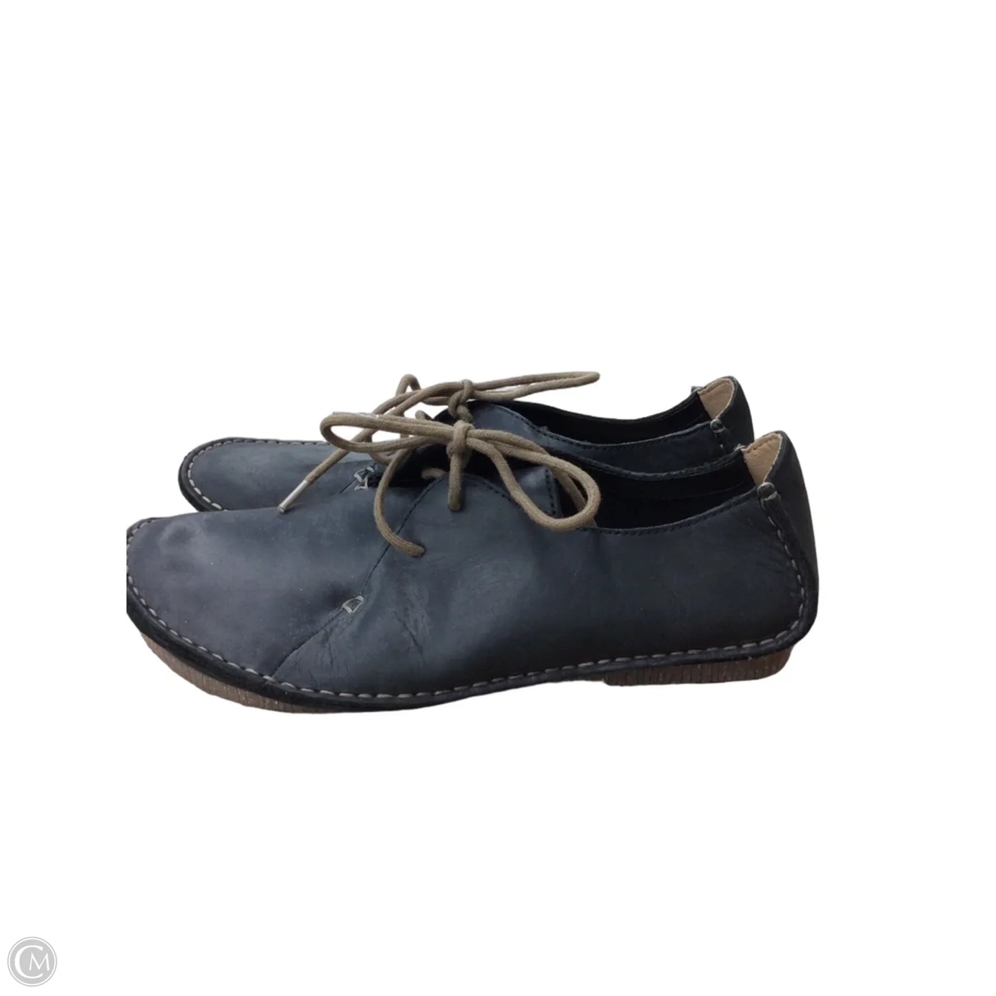 Shoes Flats By Clarks In Black, Size: 8