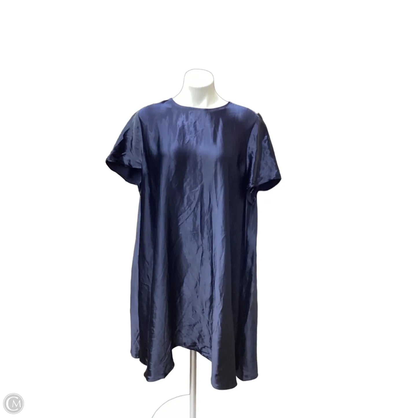 Dress Casual Midi By Cmc In Navy, Size: Xxl