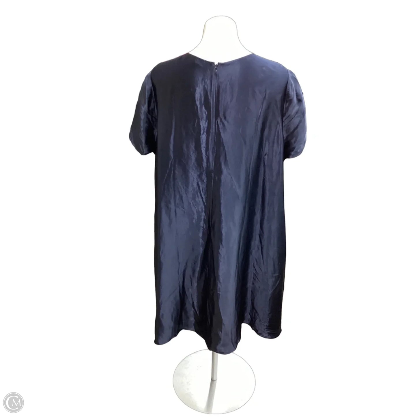 Dress Casual Midi By Cmc In Navy, Size: Xxl