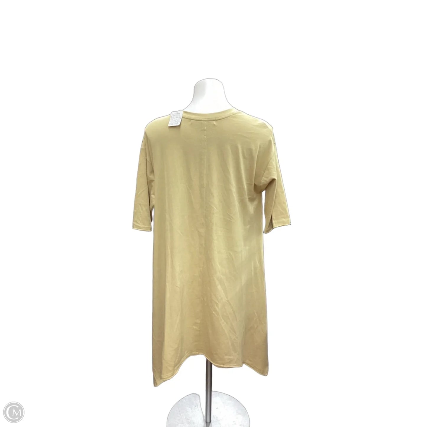 Dress Casual Midi By Free People In Yellow, Size: S