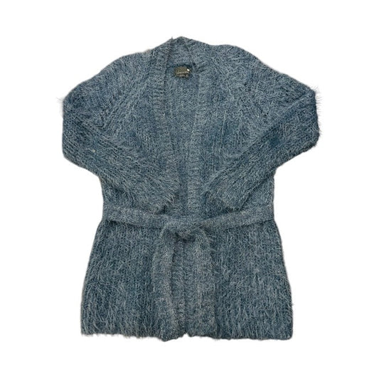 Sweater Cardigan By Anthropologie In Blue, Size: S