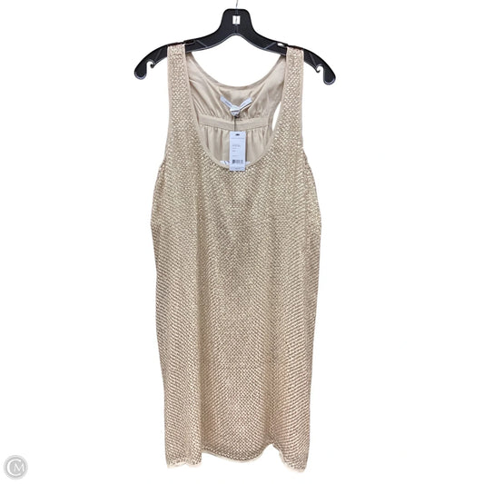 Dress Designer By Diane Von Furstenberg In Gold, Size: M
