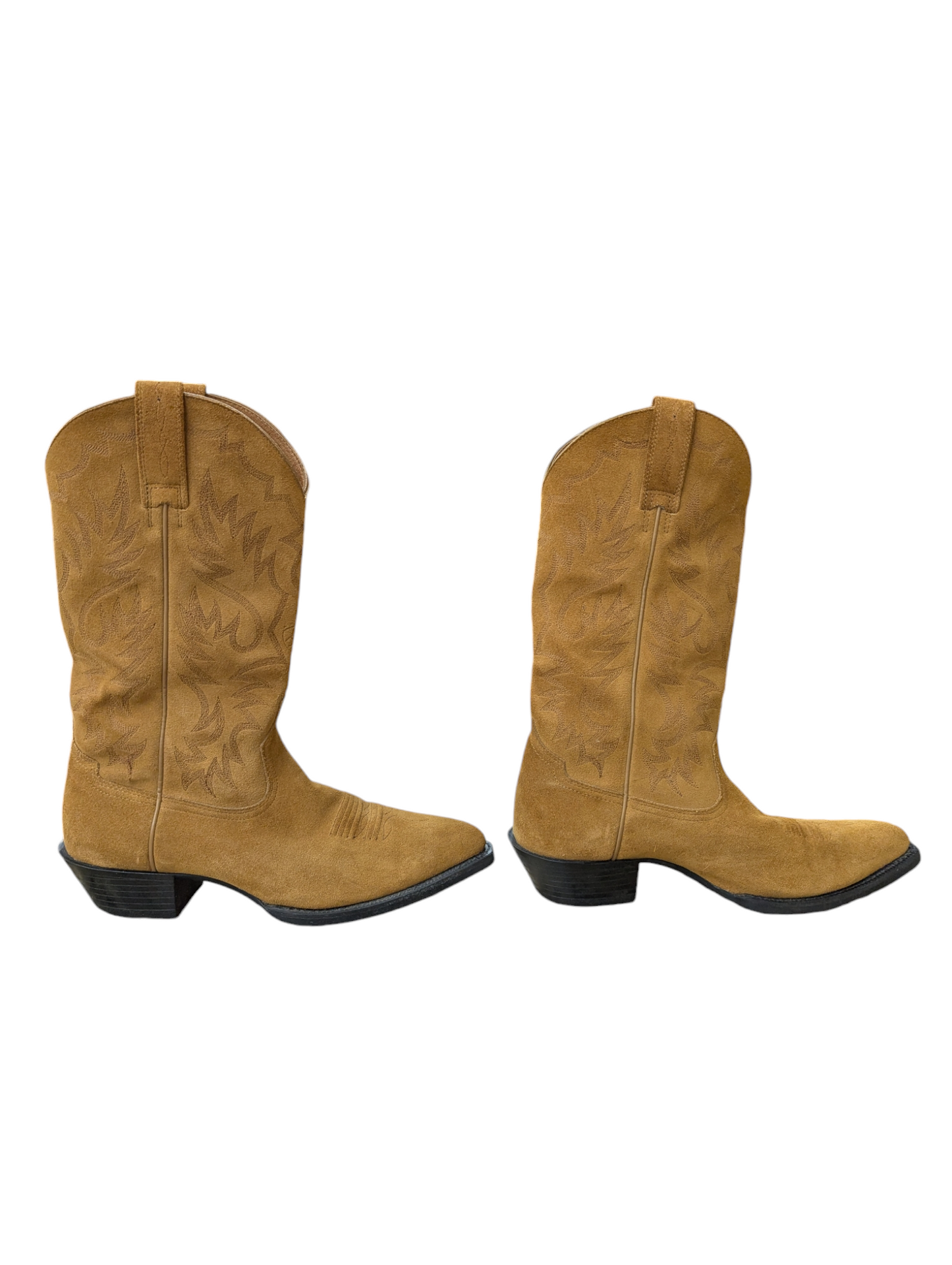 Boots Leather By Ariat In Tan, Size: 8.5