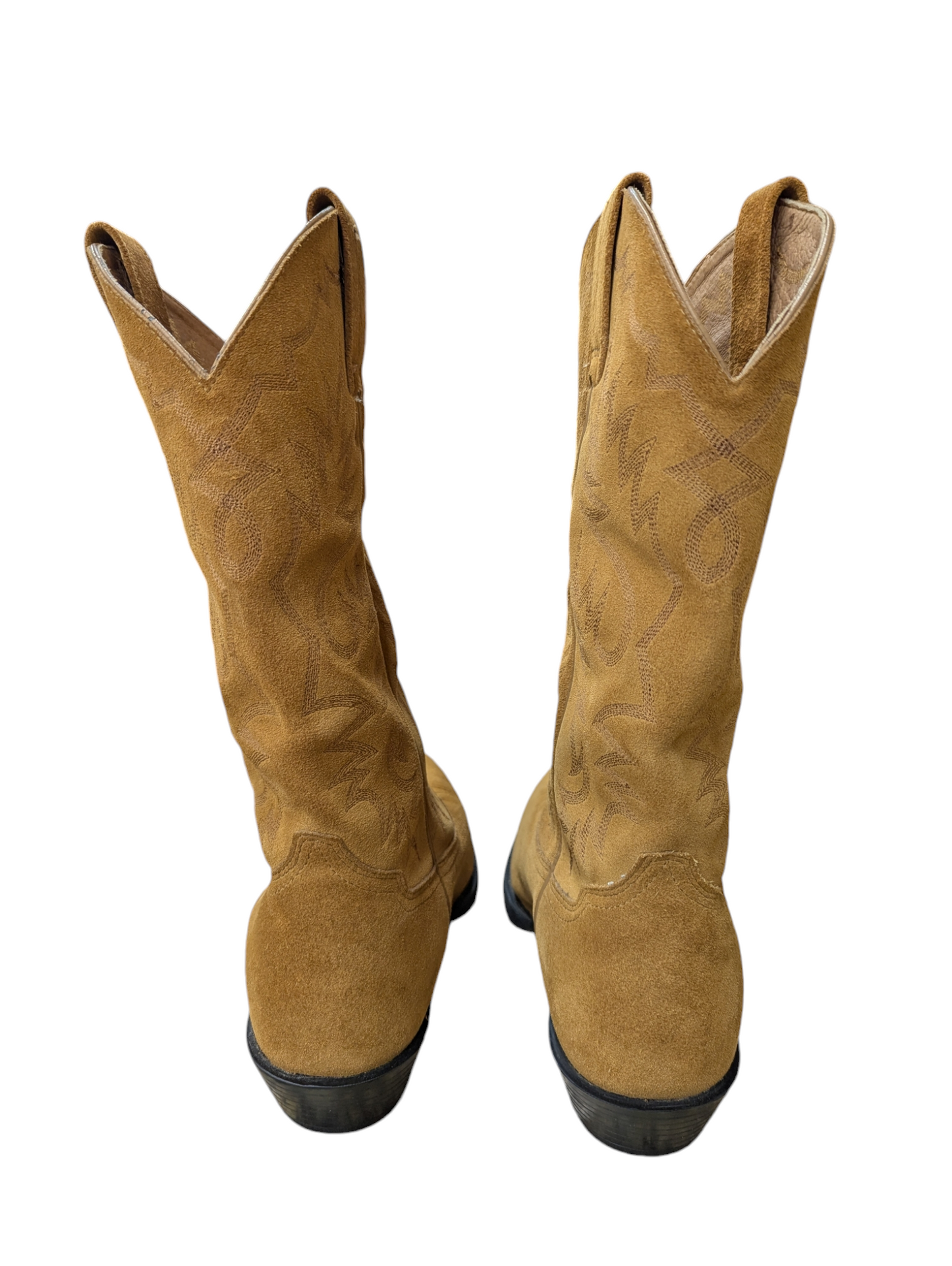 Boots Leather By Ariat In Tan, Size: 8.5