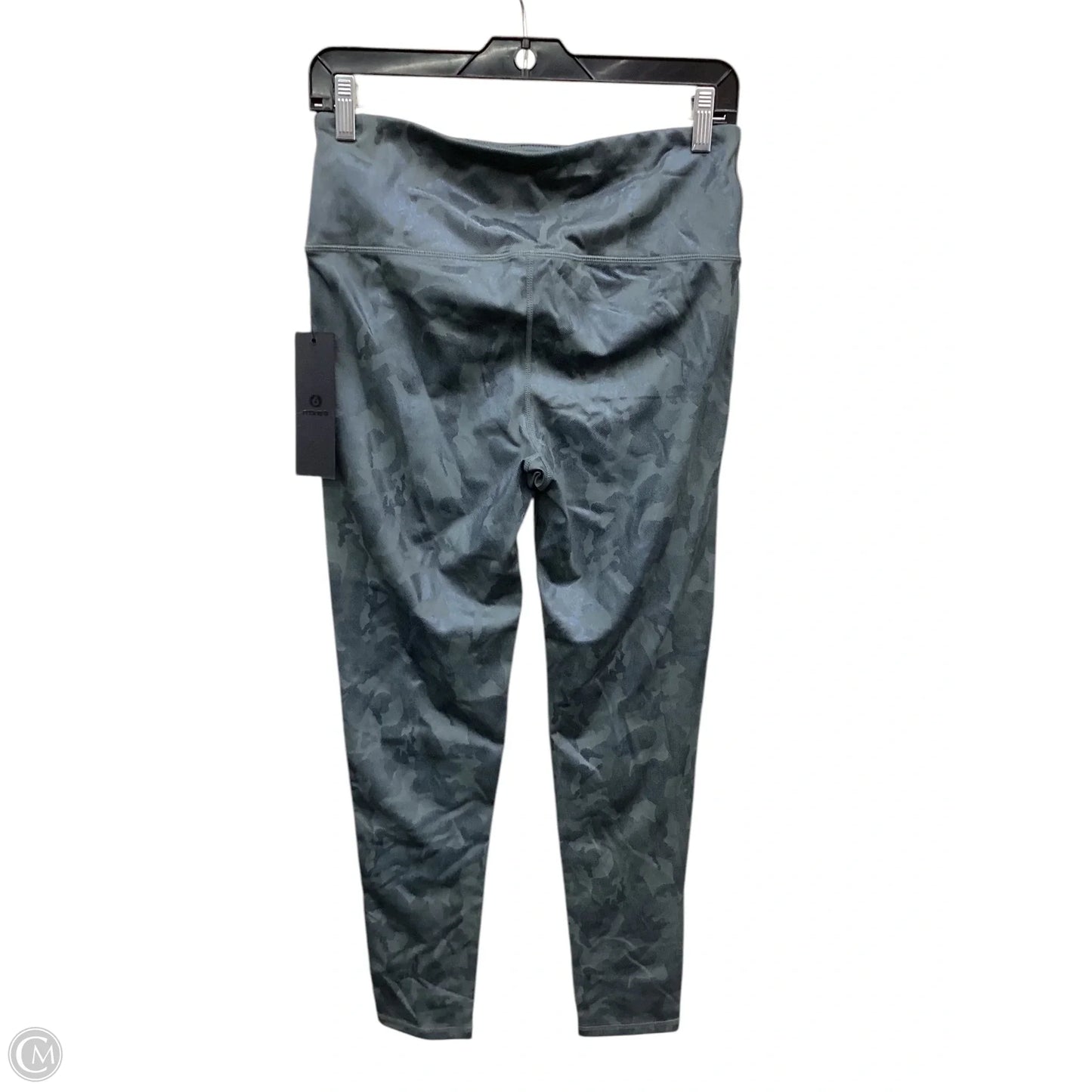 Athletic Leggings By Mono B In Grey, Size: L