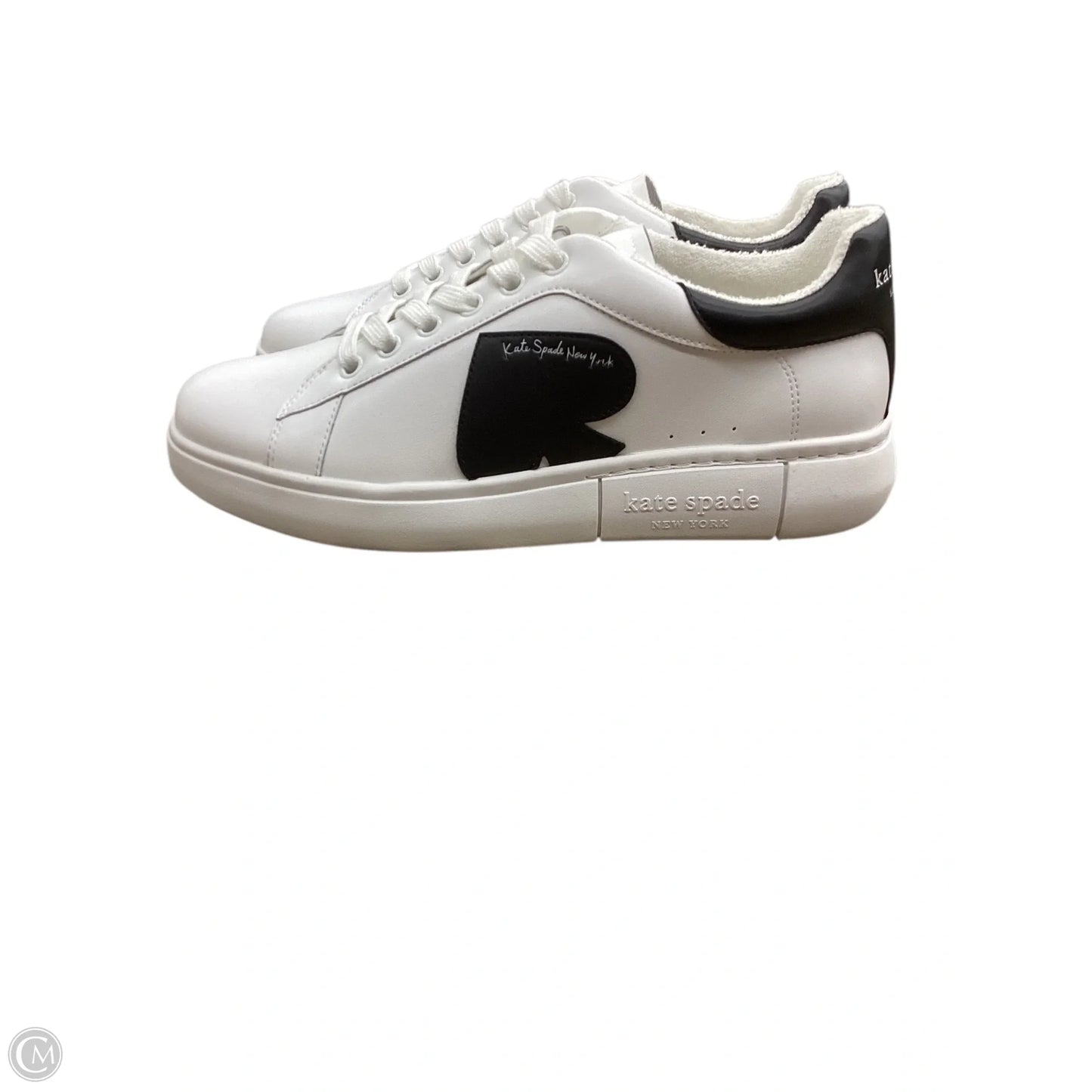 Shoes Designer By Kate Spade In Black & White, Size: 10