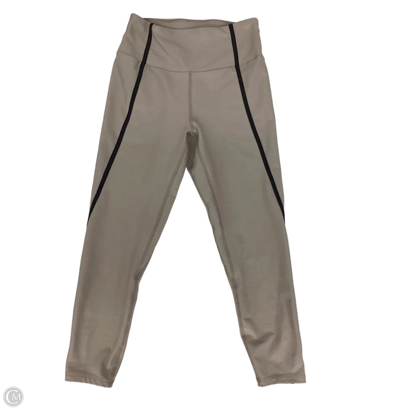 Athletic Leggings By Ypb In Taupe, Size: M