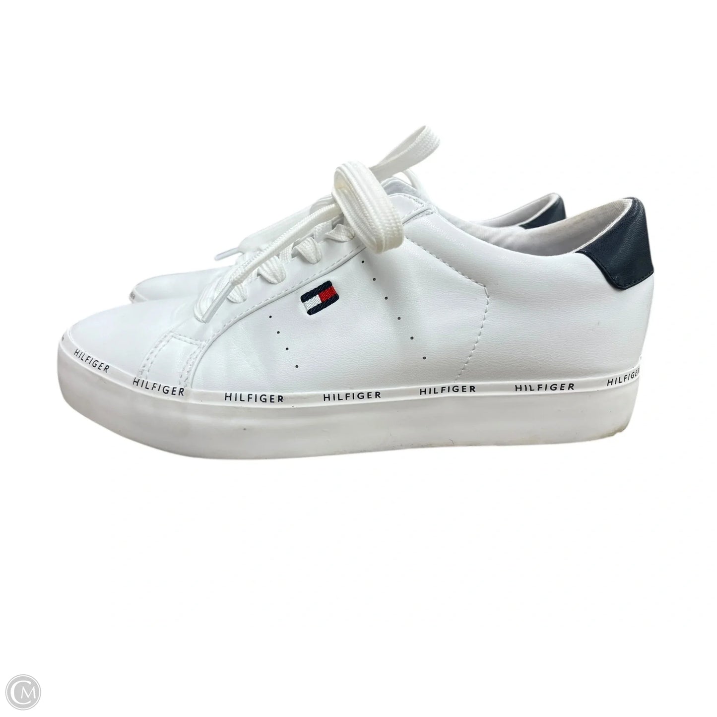Shoes Sneakers By Tommy Hilfiger In White, Size: 9.5