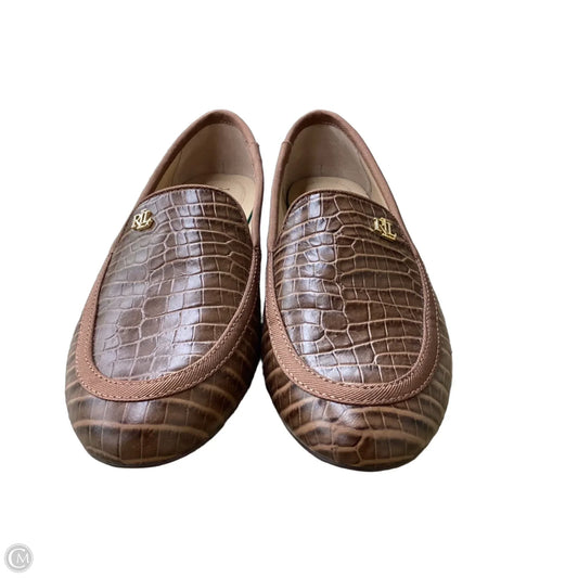 Shoes Flats By Lauren By Ralph Lauren In Brown, Size: 8.5