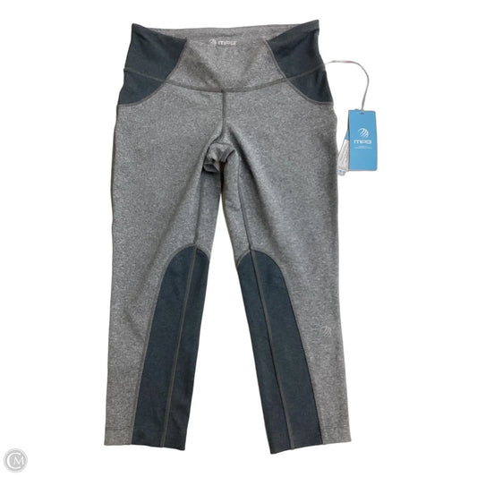 Athletic Leggings Capris By Mpg In Grey, Size: Xs