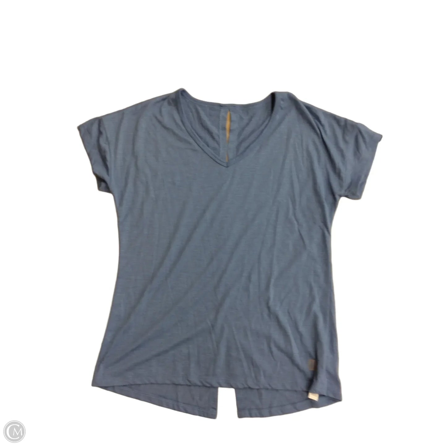 Athletic Top Short Sleeve By Balance Collection In Blue, Size: S