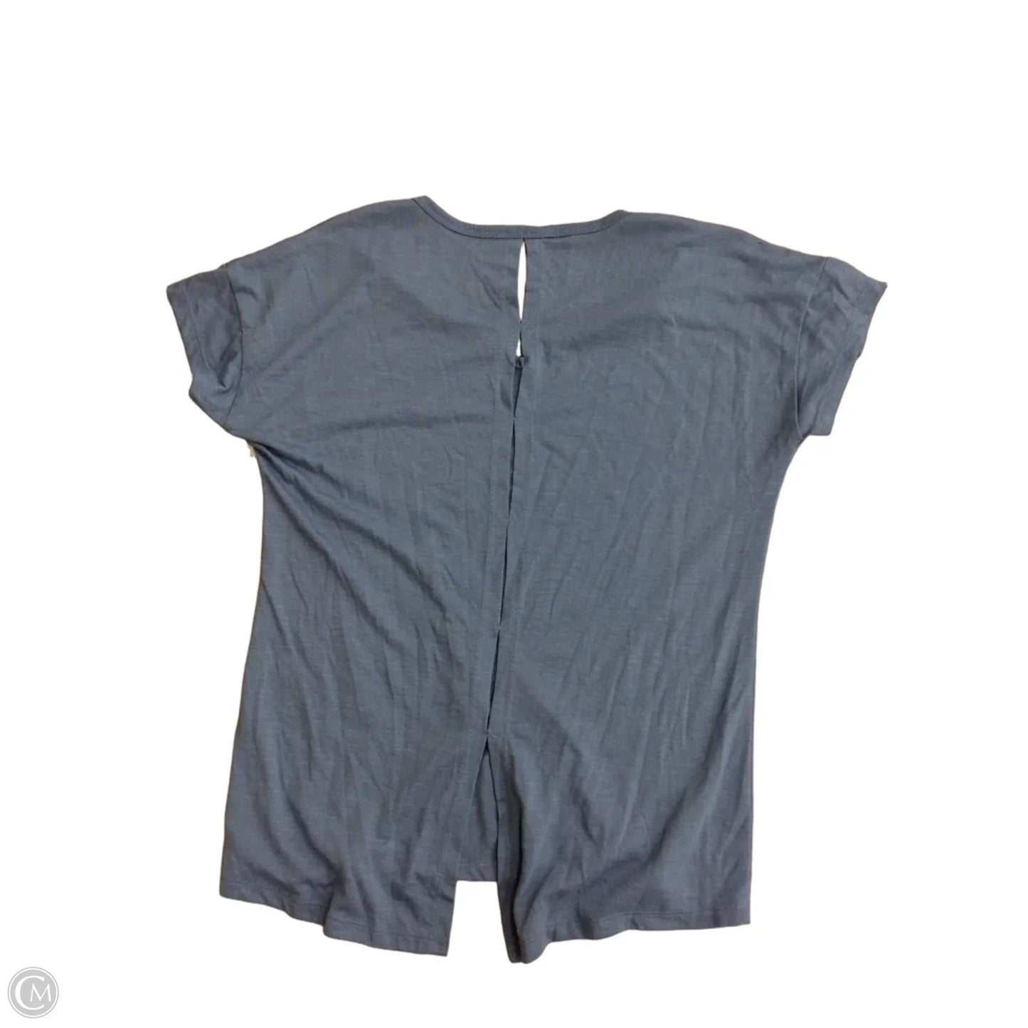 Athletic Top Short Sleeve By Balance Collection In Blue, Size: S