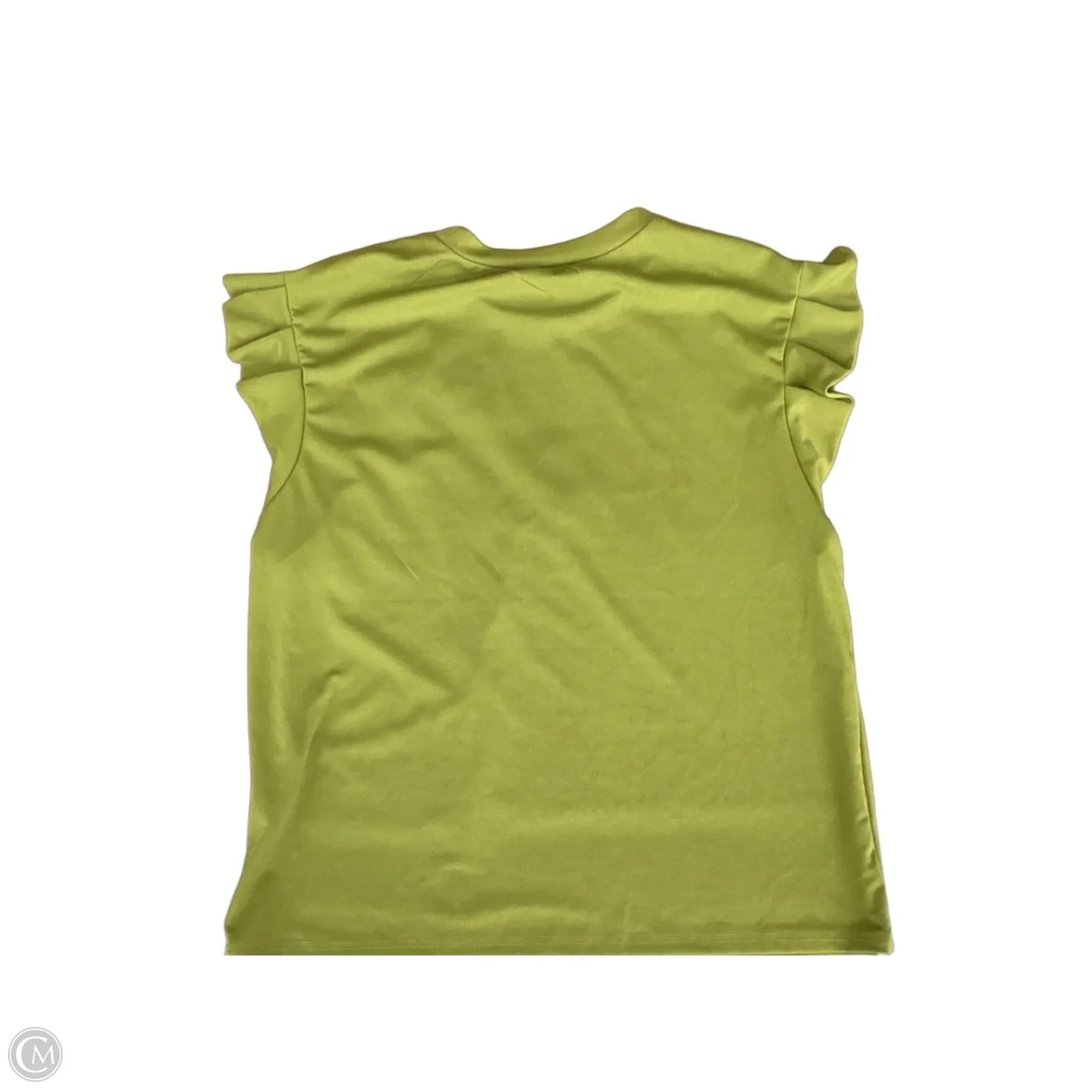 Top Short Sleeve By Shein In Green, Size: Xl