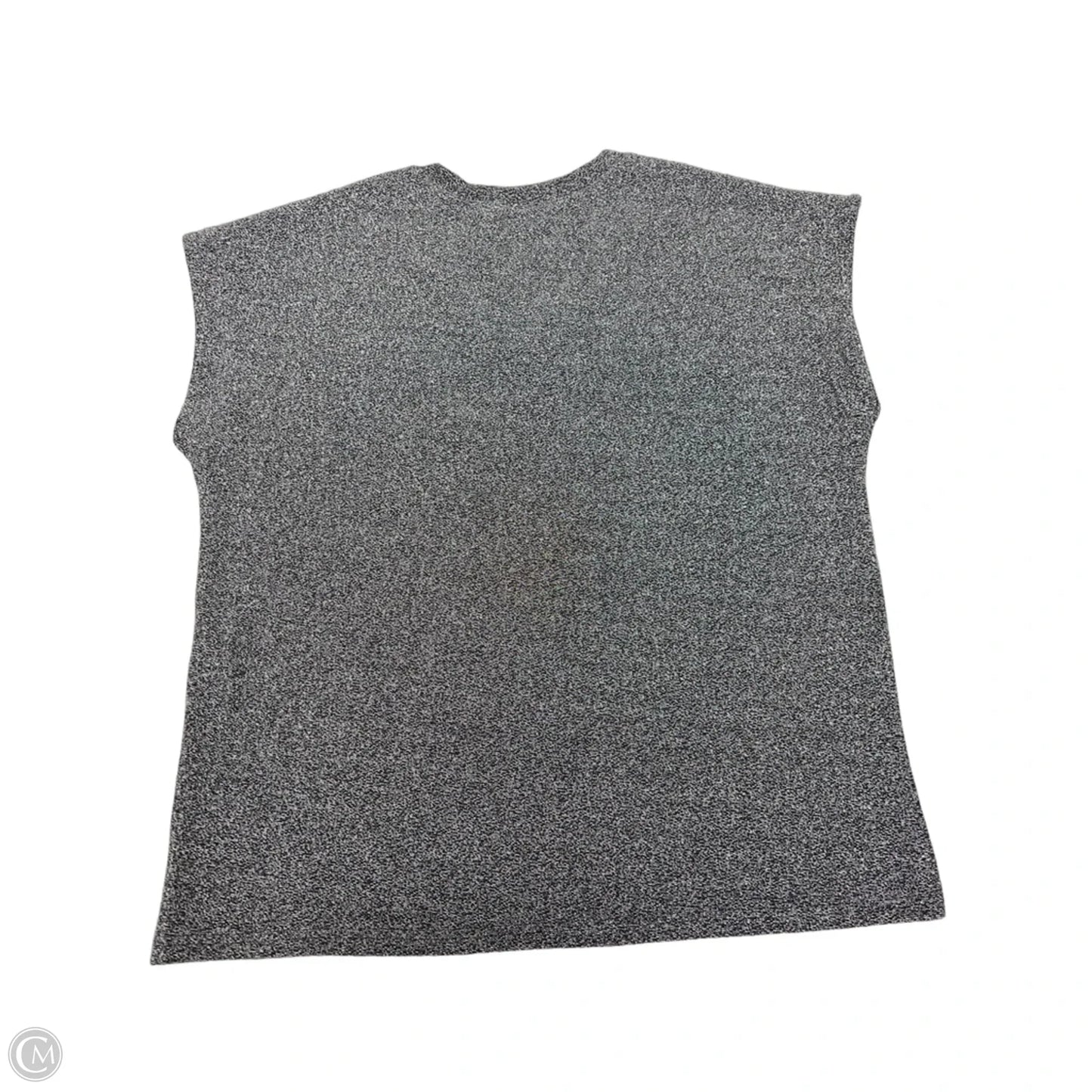 Top Sleeveless By Like Love In Silver, Size: S