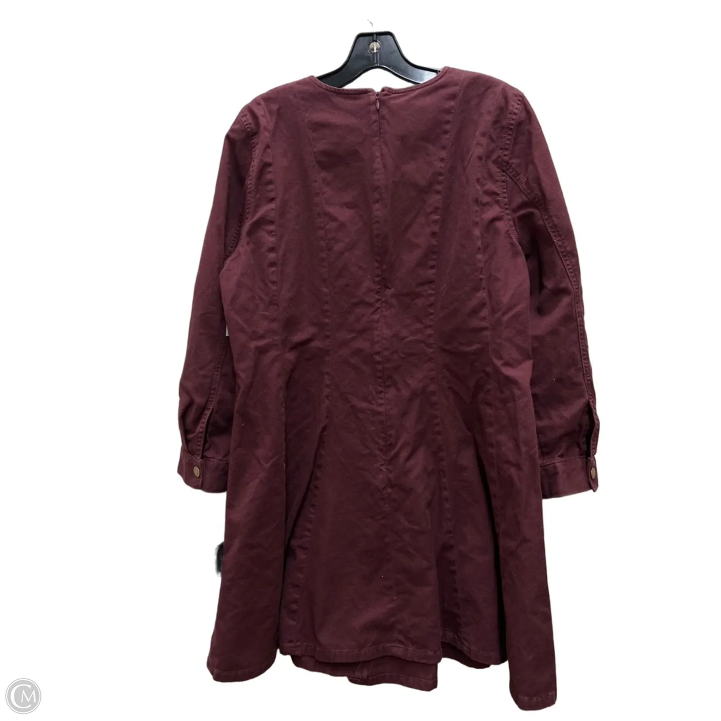 Dress Casual Short By Loft In Red, Size: 18