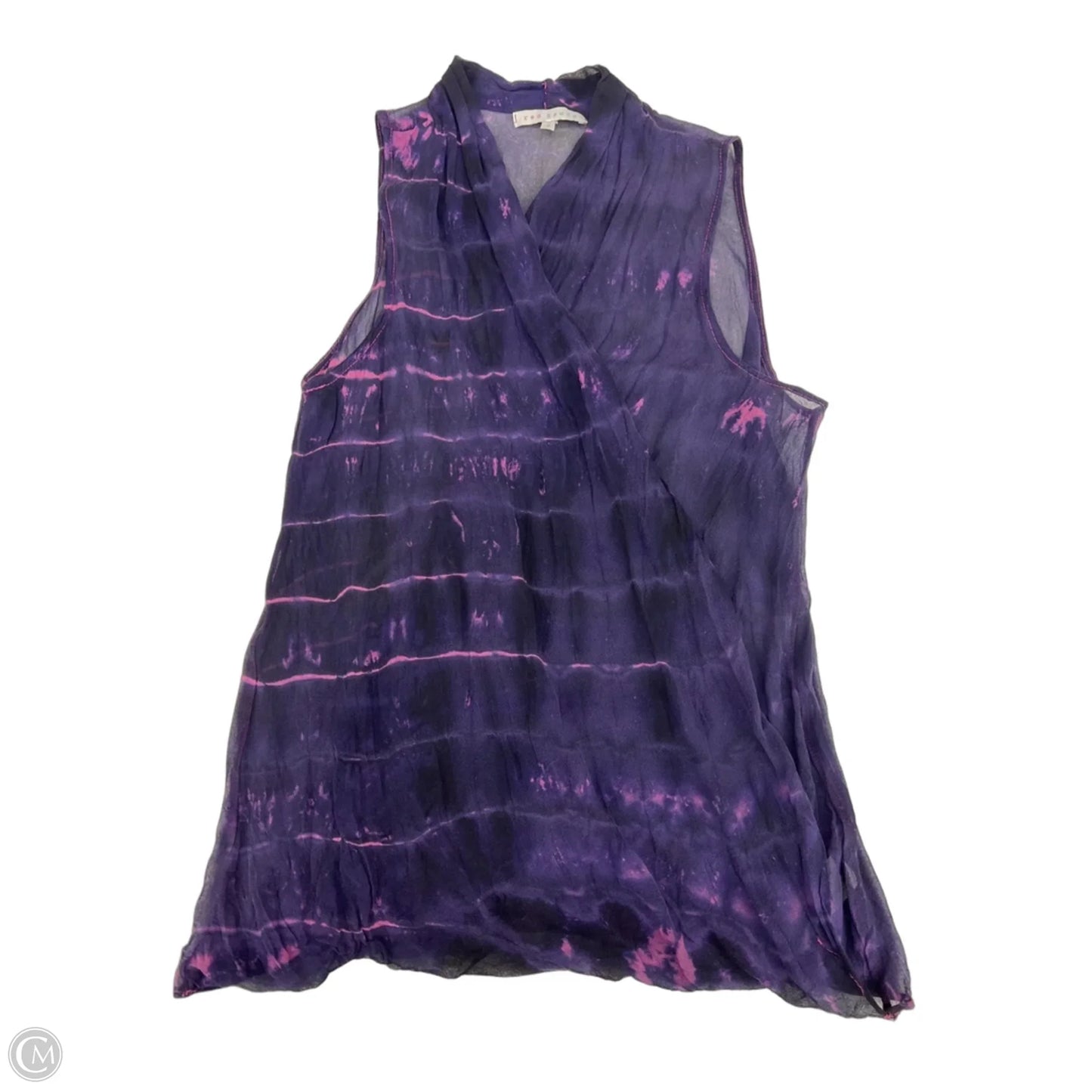 Blouse Sleeveless By Red Haute In Purple, Size: S