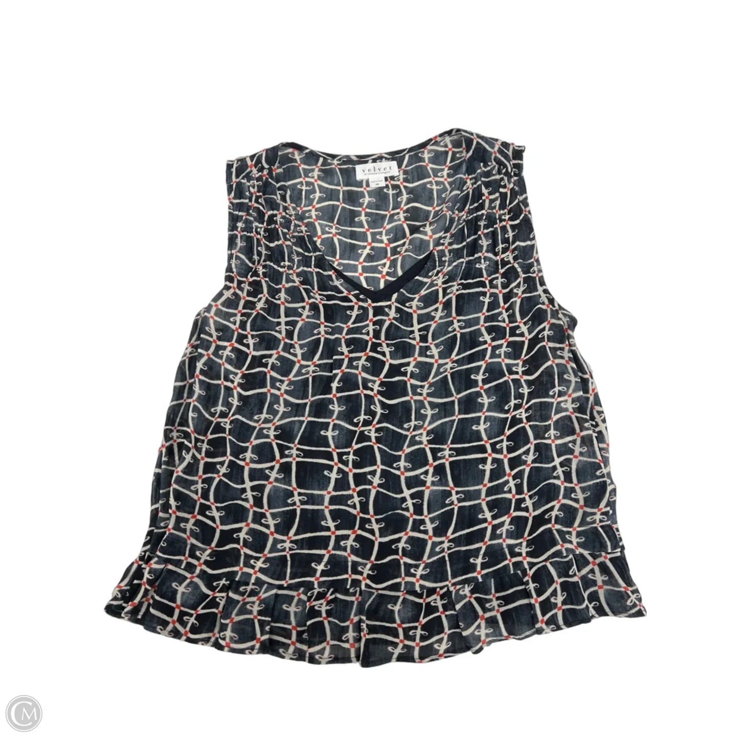 Top Sleeveless By Velvet By Graham & Spencer In Grey, Size: Xs