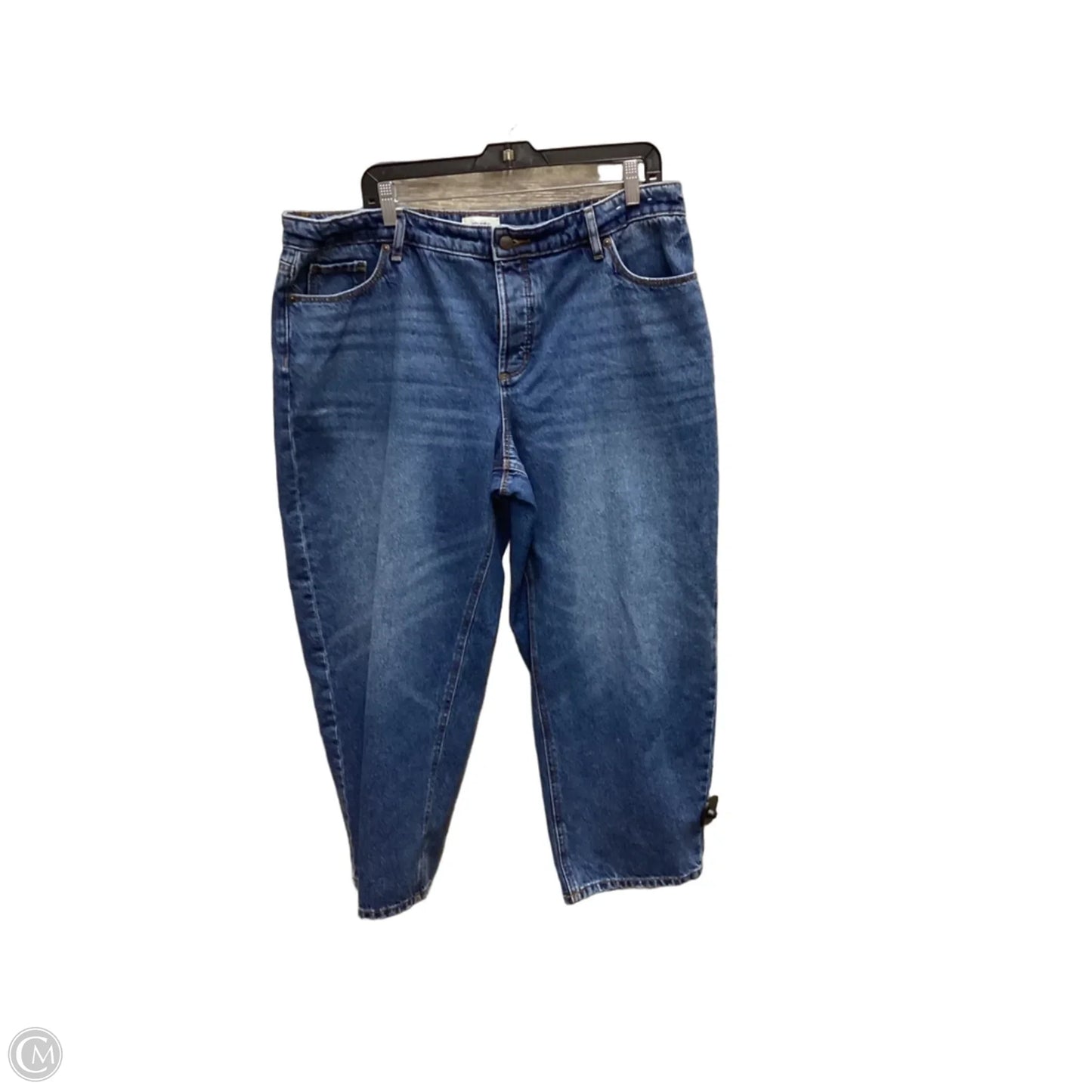 Jeans Straight By Clothes Mentor In Blue Denim, Size: 10
