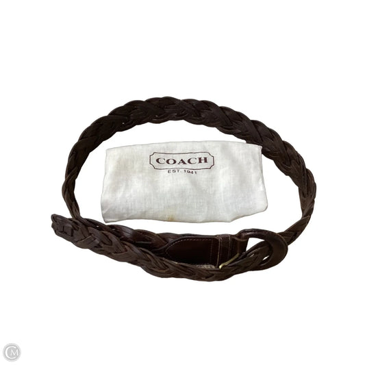Belt Designer By Coach, Size: Large