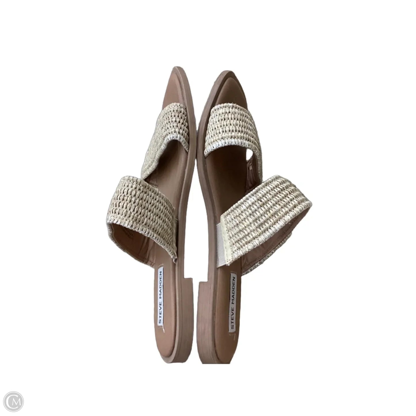 Sandals Flats By Steve Madden In Tan, Size: 9